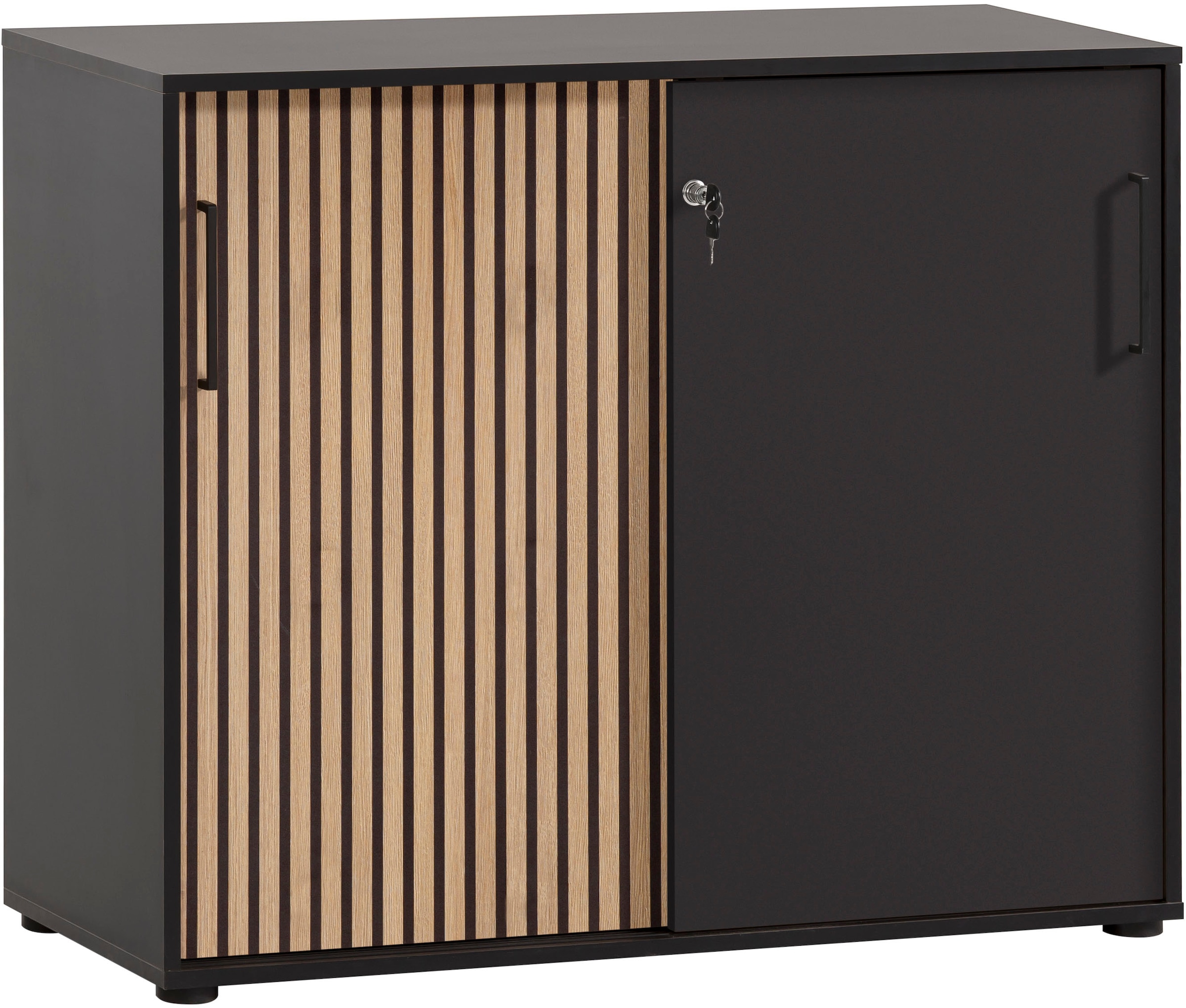 Image of Schildmeyer Schiebetürenschrank "Hank, Schiebetürenschrank, Made in Germany, B: 100 cm" Solide Verarbeitung - Dieses Produkt ist in Deutschland gefertigt