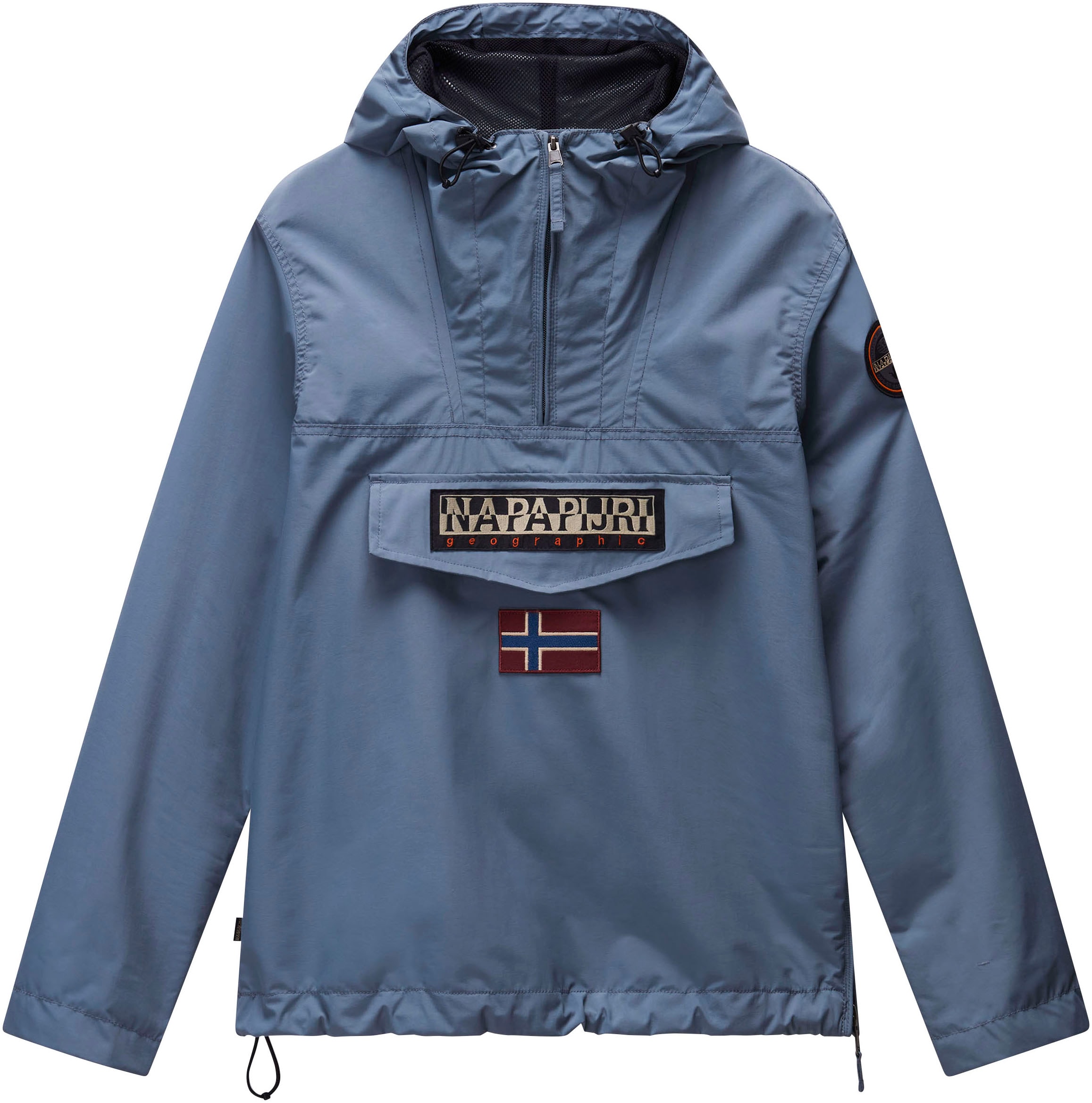 Napapijri Funktionsjacke »RAINFOREST M SUM 3«, mit Kapuze, Mit verstellbarem Gummizug und verschliessbarem Schlitz im Saum