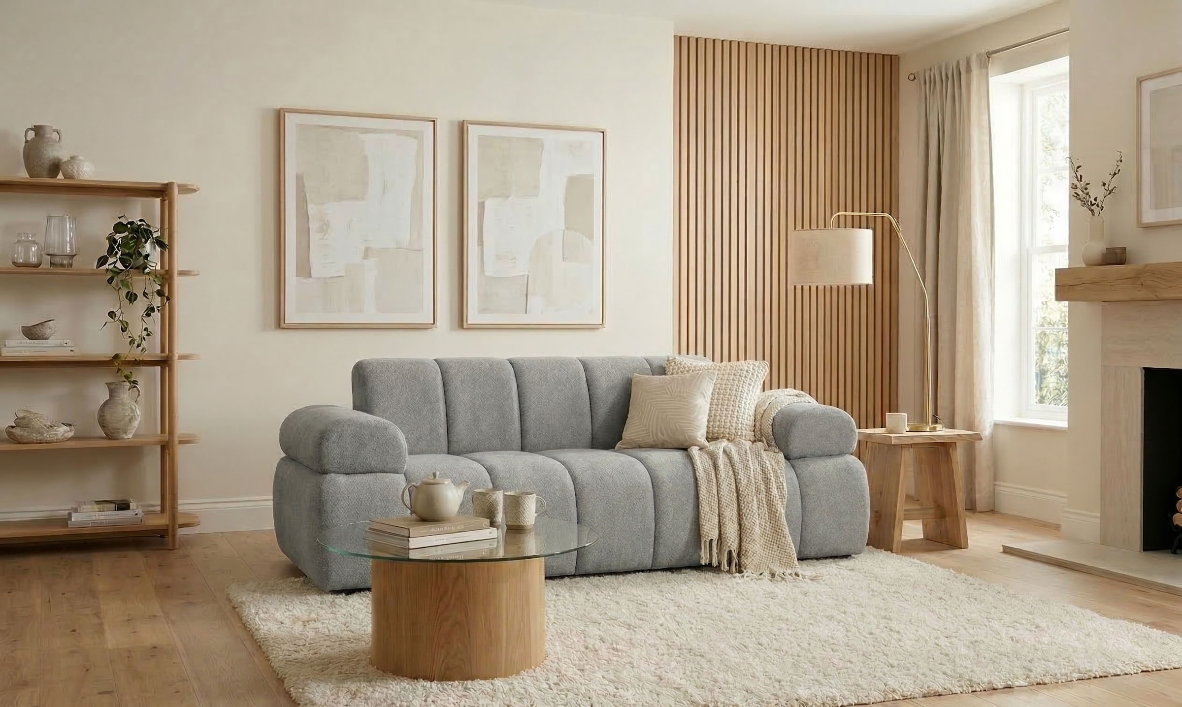 Image of Home affaire 2-Sitzer "LYOTH Design-Sofa, moderne Steppung, Breite 180 cm" mit Wellenunterfederung, gemütlich und modern, komfortables Sitzgefühl