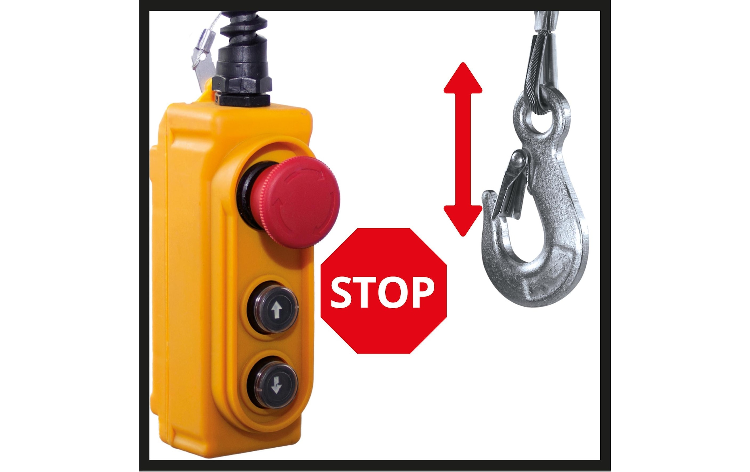 Einhell Câble de traction »TC-EH 1000 1000 kg«