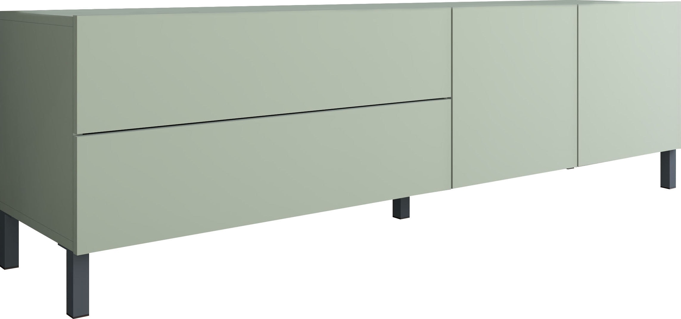 borchardt Möbel Table basse »Sophia, TV-Schrank Breite 152 cm« Metallfüsse, grifflose Optik