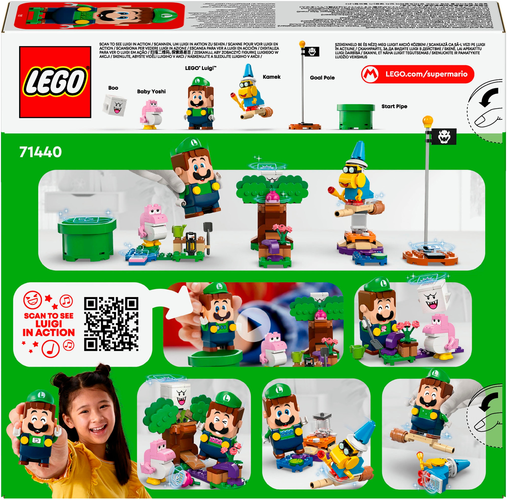 LEGO® Pions de construction »Abenteuer mit dem interaktiven LEGO® Luigi™ (71440), LEGO Super Mario« Made in Europe