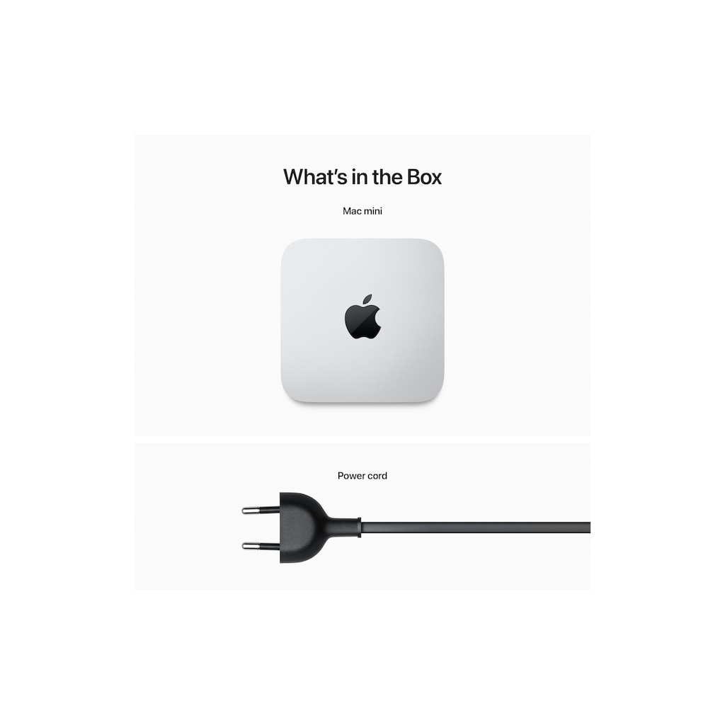 Apple Mac mini (2023), M2 Chip, 8C CPU, 10C GPU