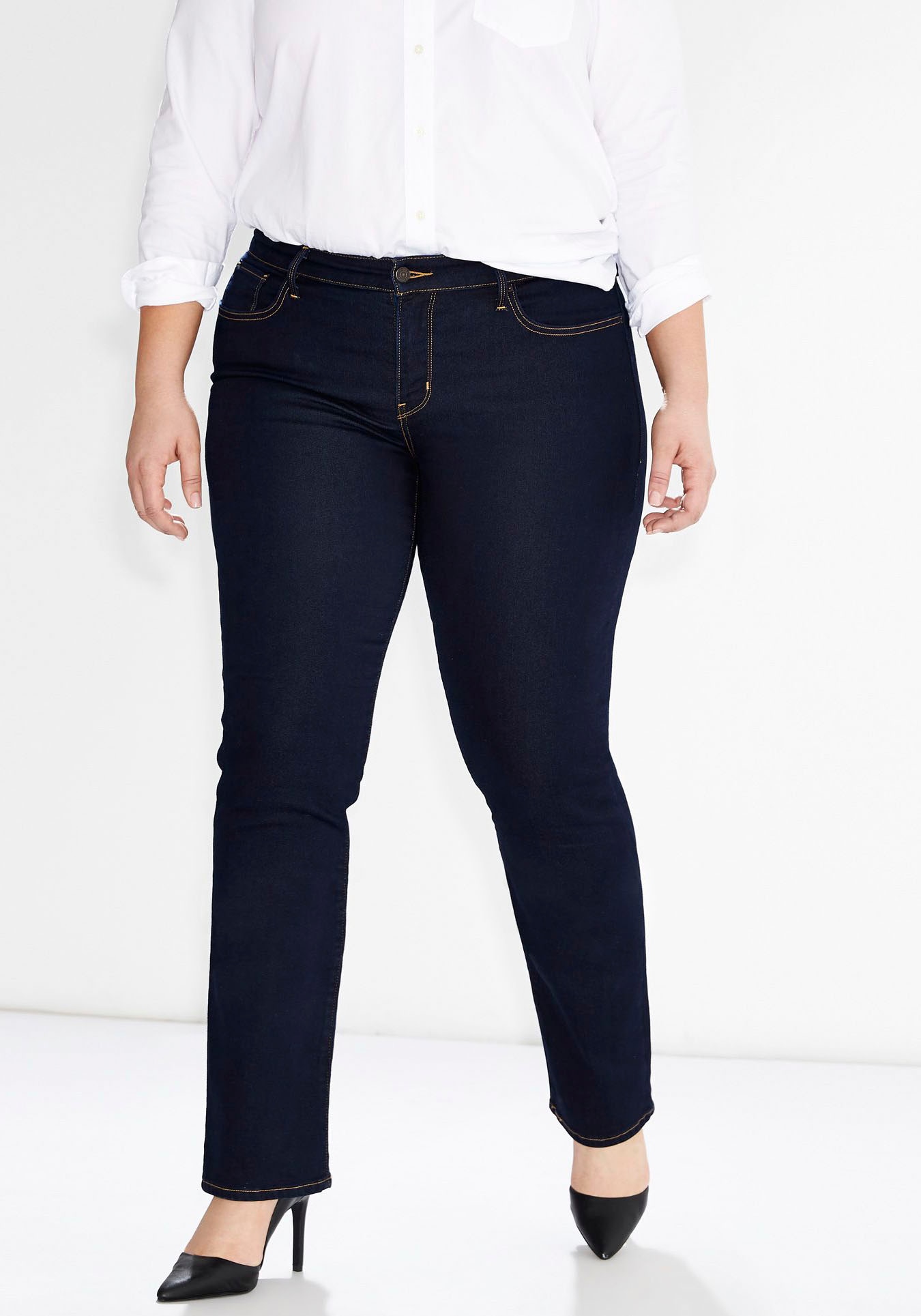 Levi's Plus Straight-Jeans »314 Shaping Straight«, in Baumwoll-Stretch-levi's® plus 1
