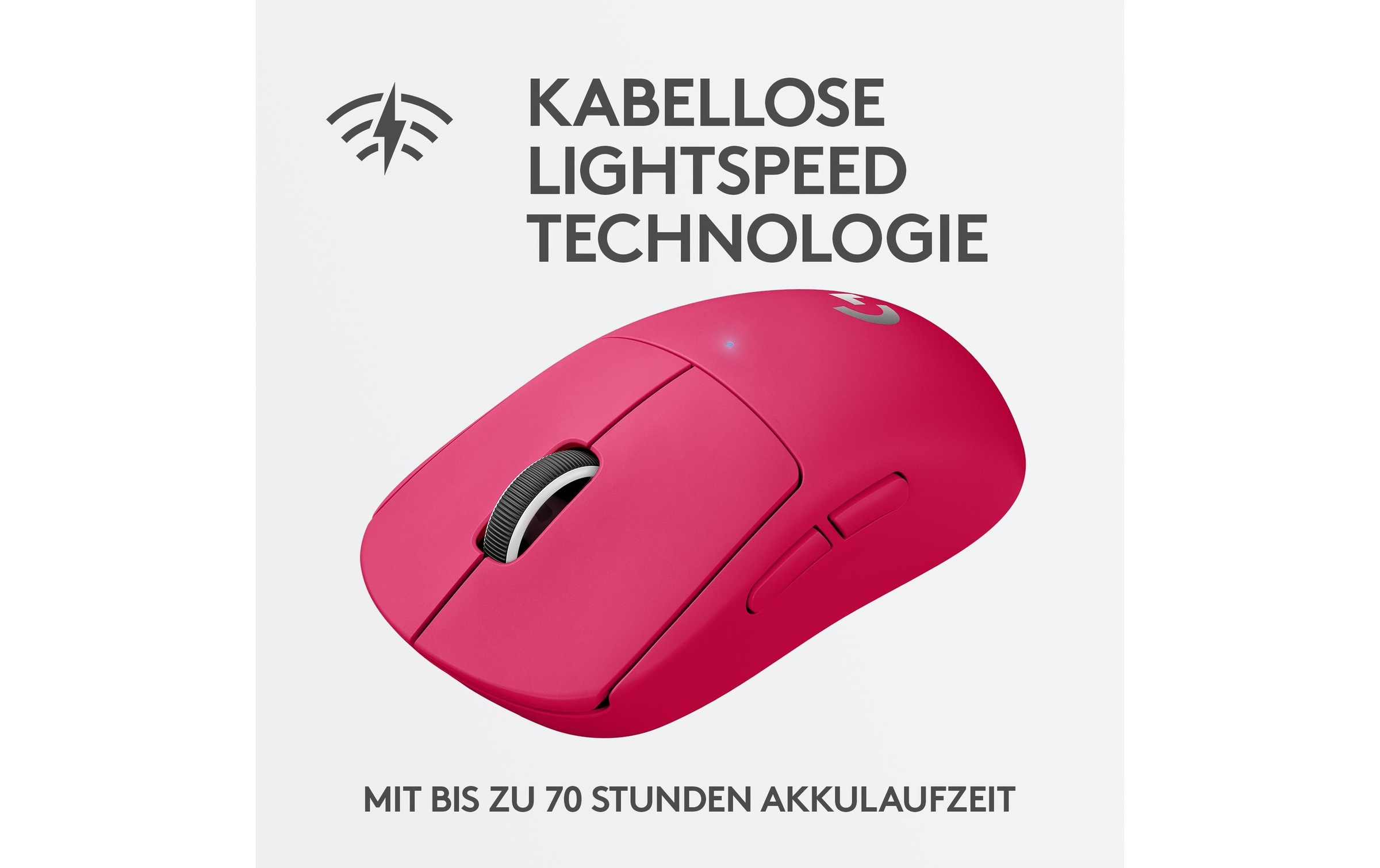 Logitech Gaming-Maus »Logitech PRO X SUPERLIGHT pink«, kabellos