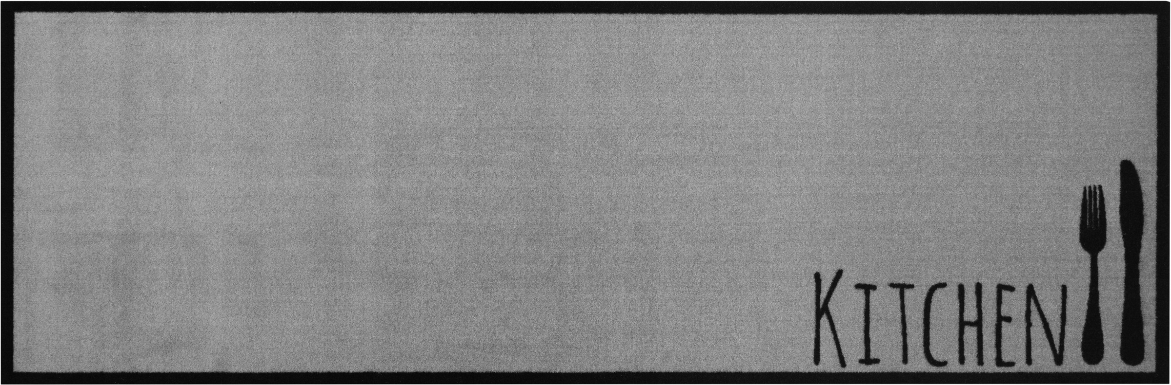 Image of Zala Living Küchenläufer »Cutlery«, rechteckig, 5 mm Höhe, In/-und Outdoor geeignet, Kurzflor, Läufer, Flur, Terrasse, Garten, Küche Waschbar, Rutschhemmend, Pflegeleicht bei Ackermann Versand Schweiz