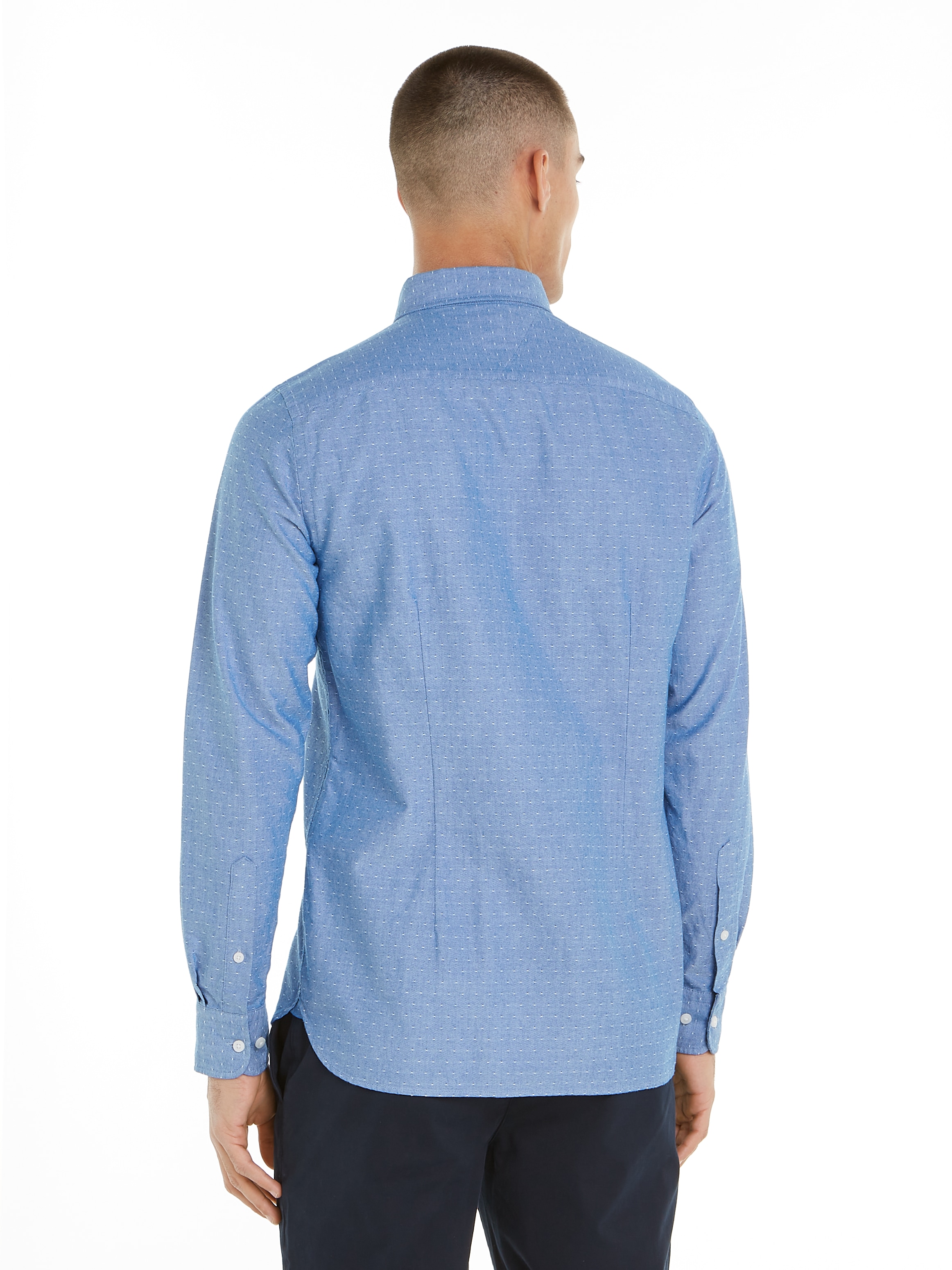 Tommy Hilfiger Langarmhemd »OXFORD DOBBY SF SHIRT«