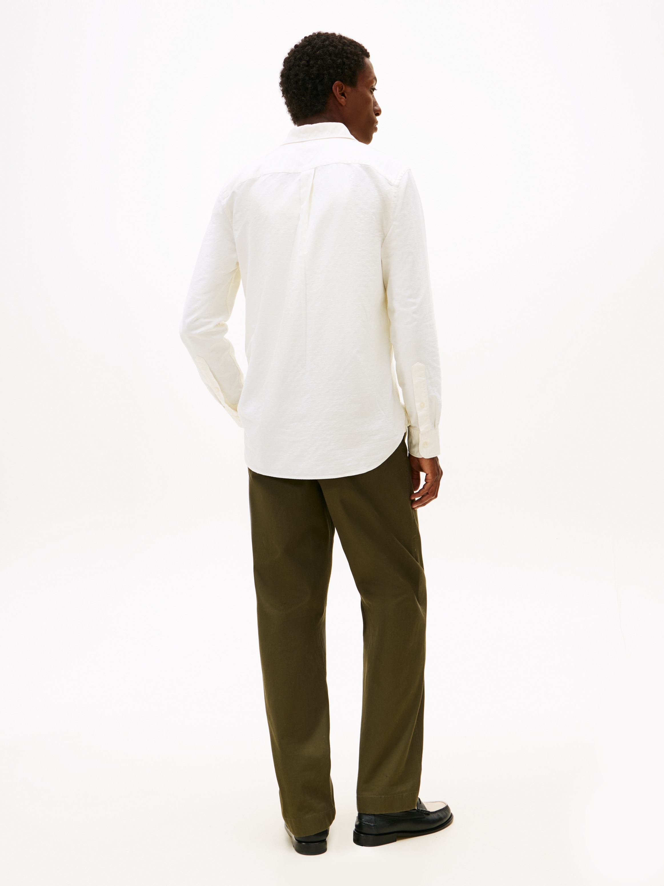 Tommy Hilfiger Chemise à manches longues »OXFORD DOBBY« col boutonné, coupe régulière, chemise business