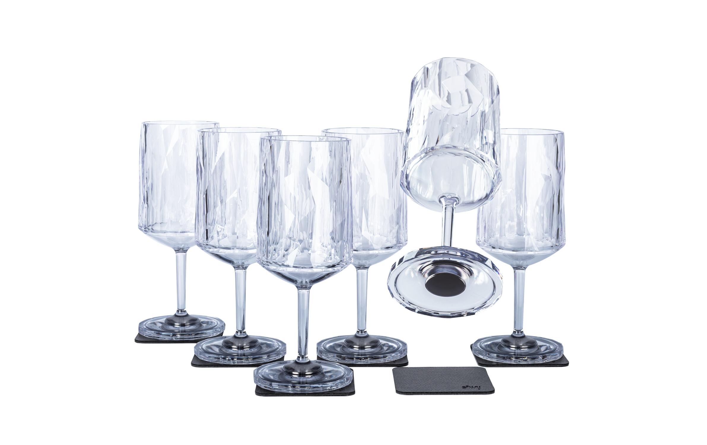 Image of silwy MAGNETIC SYSTEM Weinglas "Hightech, 6er-Set 2 dl"