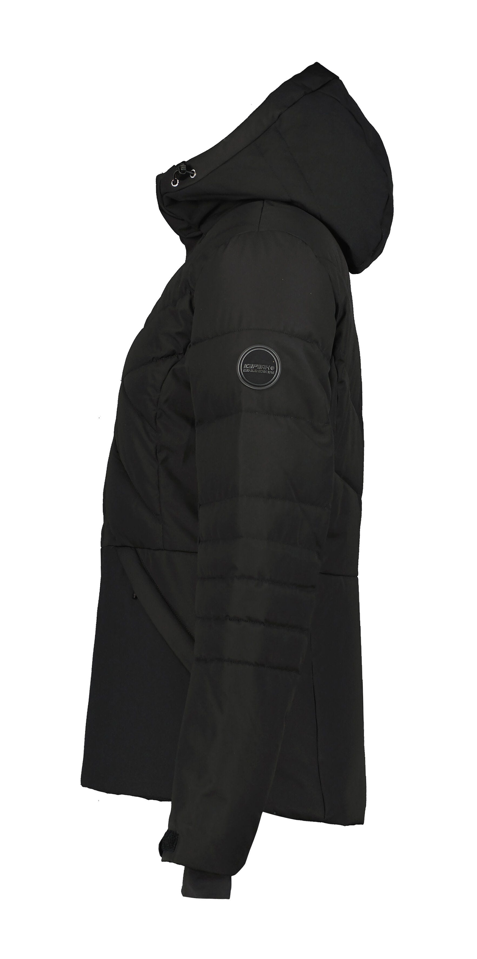 Icepeak Skijacke »ICEPEAK EVELETH« 1 Stk. tlg. mit Kapuze mit regulierbarer Kapuze und Stehkragen, verstellbare Ärmelbündchen