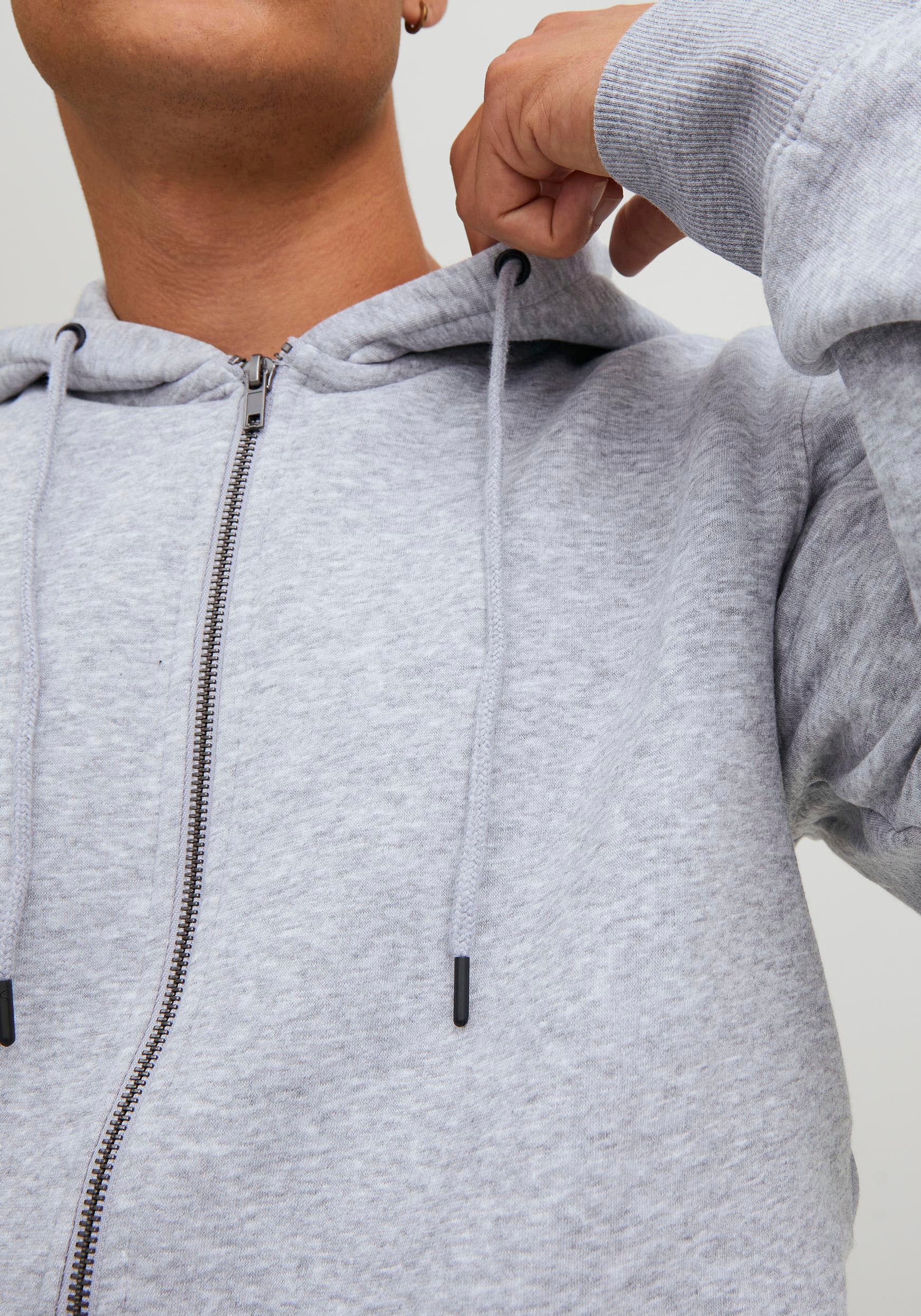 Jack & Jones Kapuzensweatjacke »STAR BASIC SWEAT ZIP HOOD«
