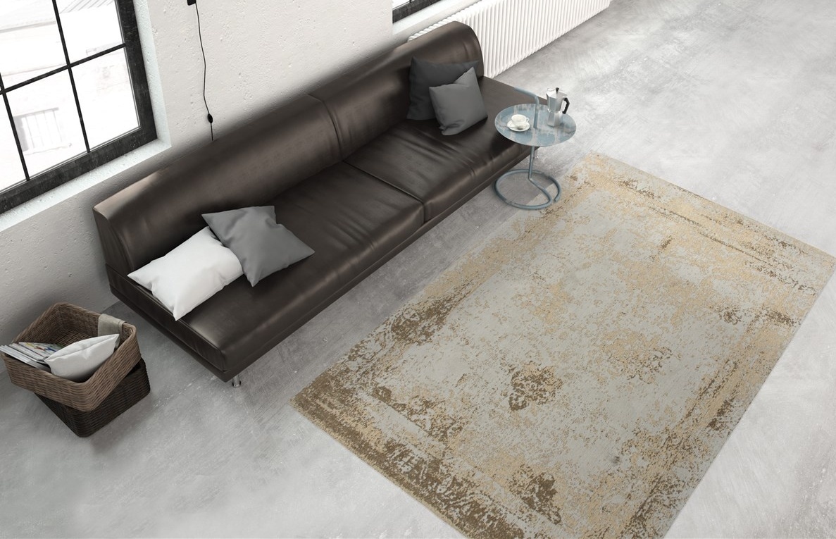 Kayoom Teppich »Nostalgia 285«, rechteckig, 10 mm Höhe, Flachgewebe, Vintage Design, Wohnzimmer