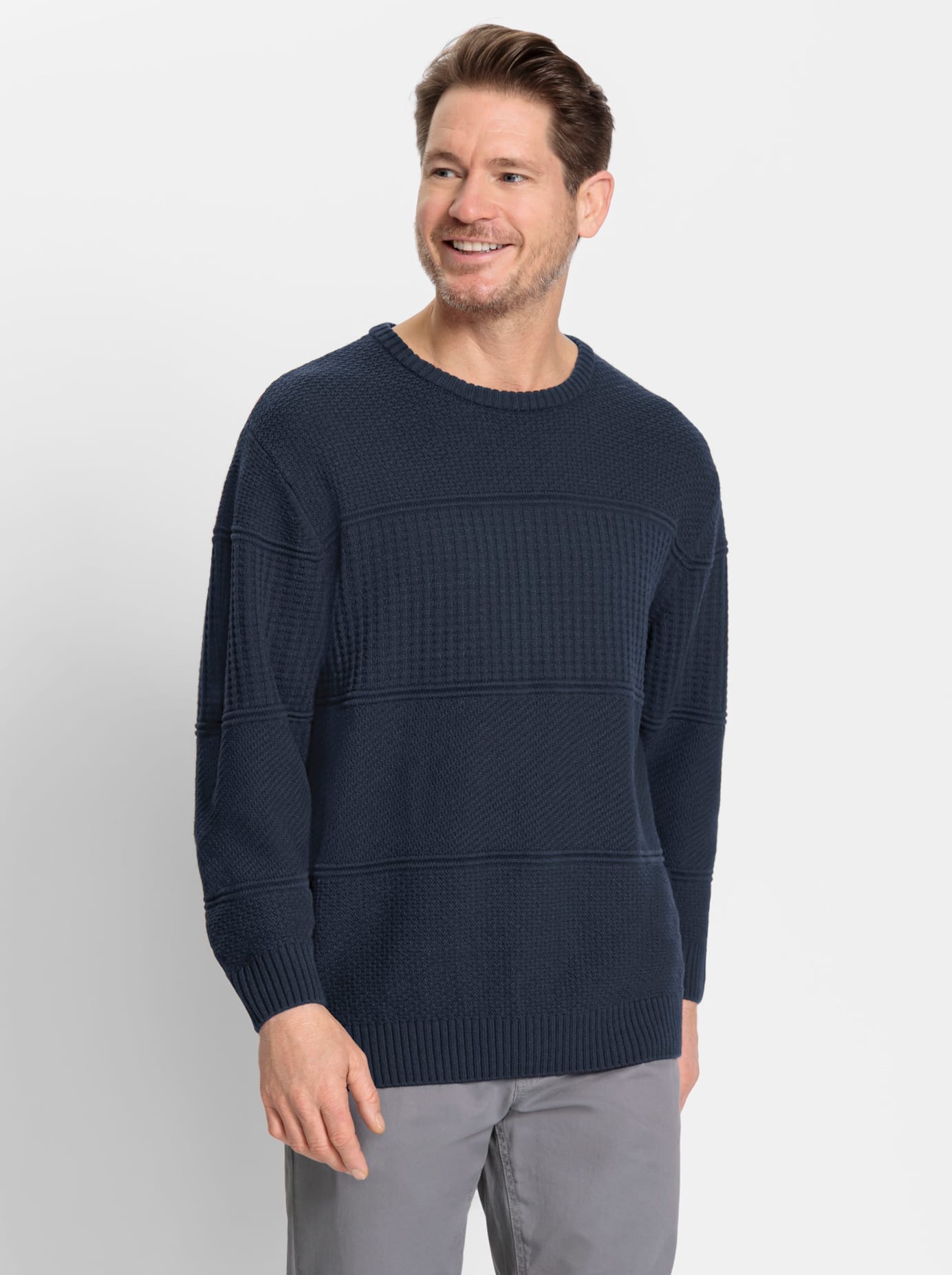 Marco Donati Rundhalspullover »Pullover«