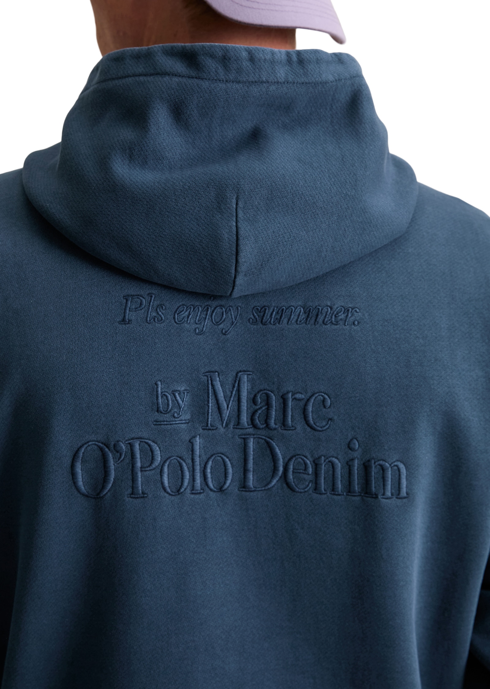Marc O'Polo DENIM Hoodie, relaxed fit, grosse Rückenstickerei