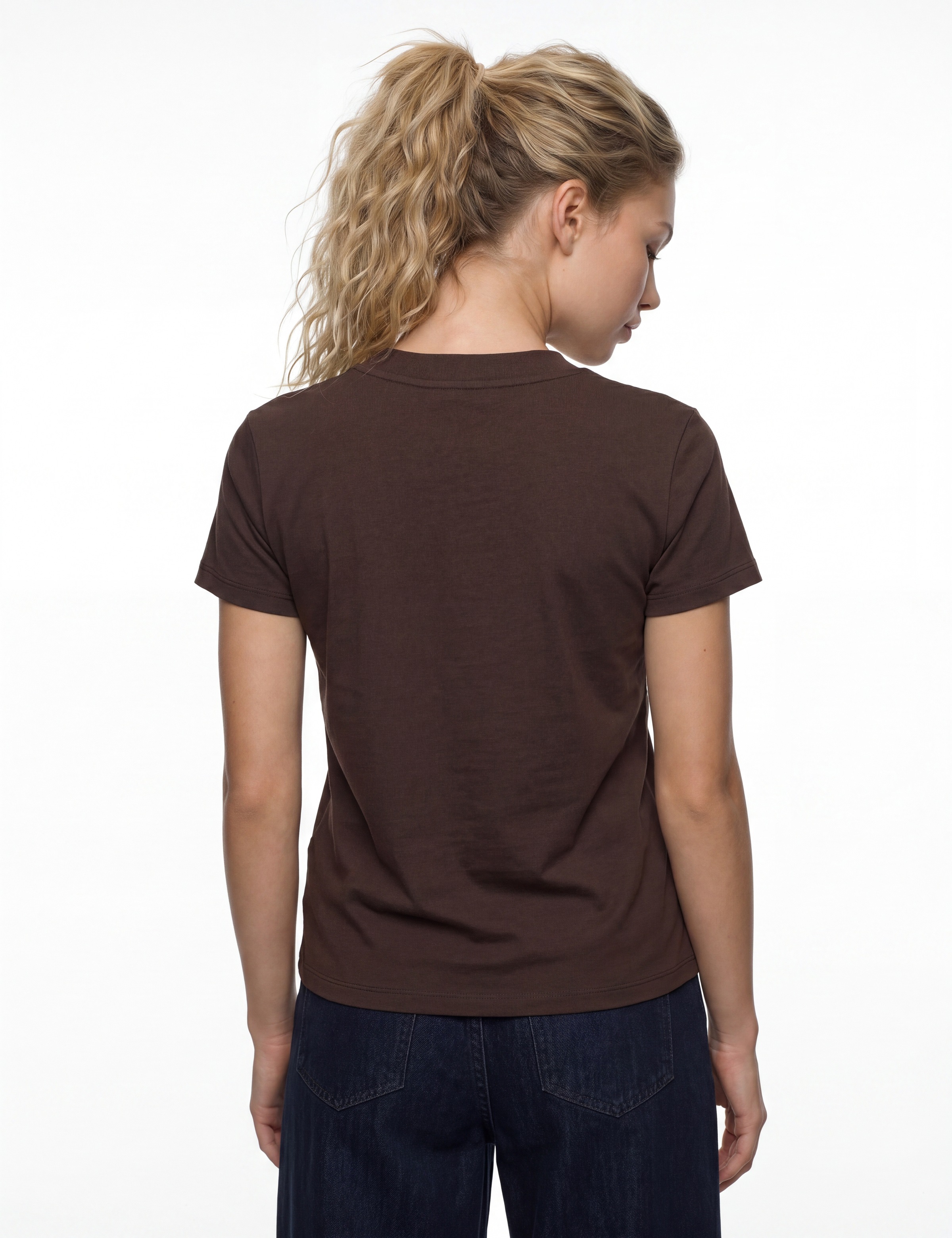 Guess T-Shirt »SS MOCK NECK ALL OVER 4G TEE« mit Strassbesatz, Slim Fit