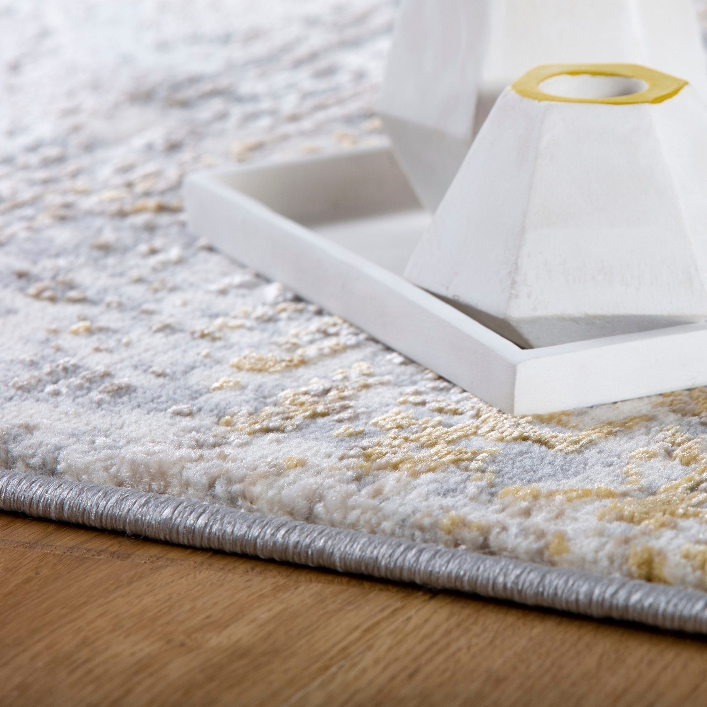 Obsession Tapis »My Salsa 690« Rectangulaire 8 mm Höhe Kurzflor, modernes & abstraktes Design, Used-Look, 3D-Effekt