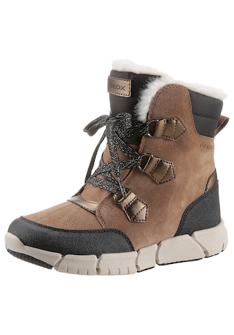 Winterboots »J Flexpyper Girl«, mit Schnürung und Reissverschluss