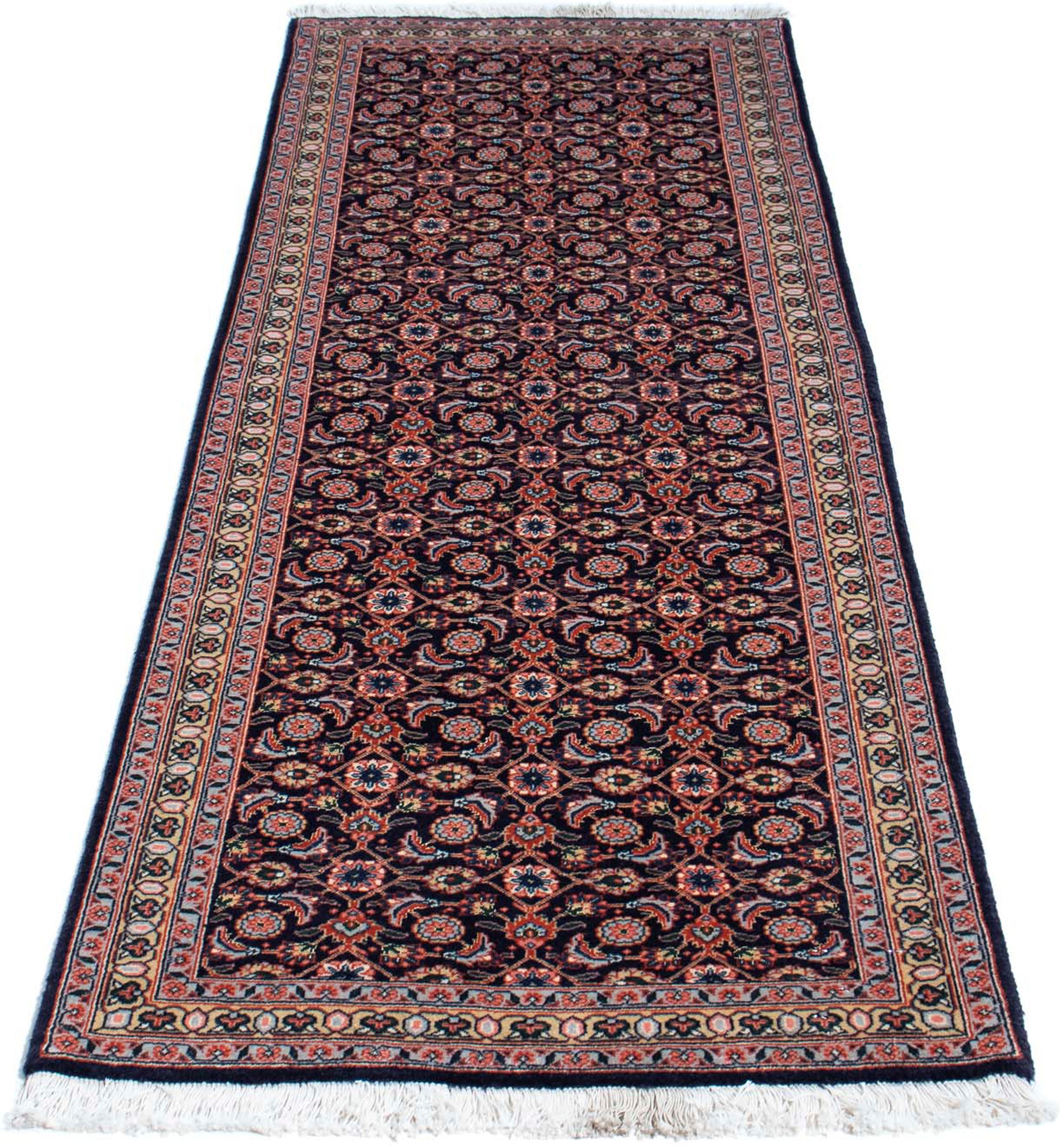 Image of morgenland Orientteppich »Perser - Täbriz - 204 x 75 cm - mehrfarbig«, rechteckig, 10 mm Höhe, Wohnzimmer, Handgeknüpft, Einzelstück mit Zertifikat bei Ackermann Versand Schweiz