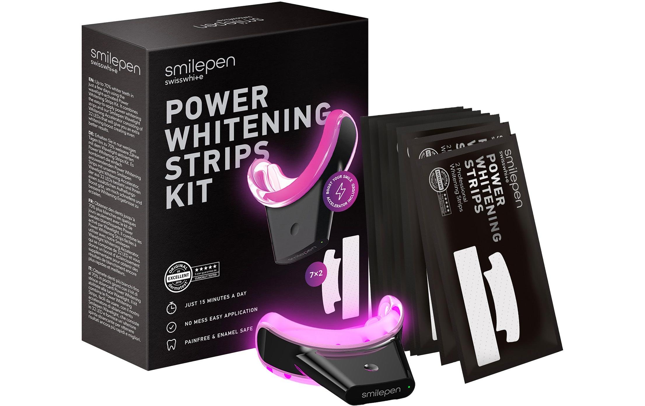 Zahnbleaching-Gel »Whitening Strips Kit«