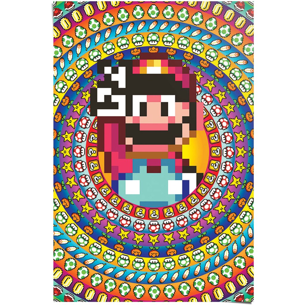 Reinders! Poster »Super Mario«, (1 St.)