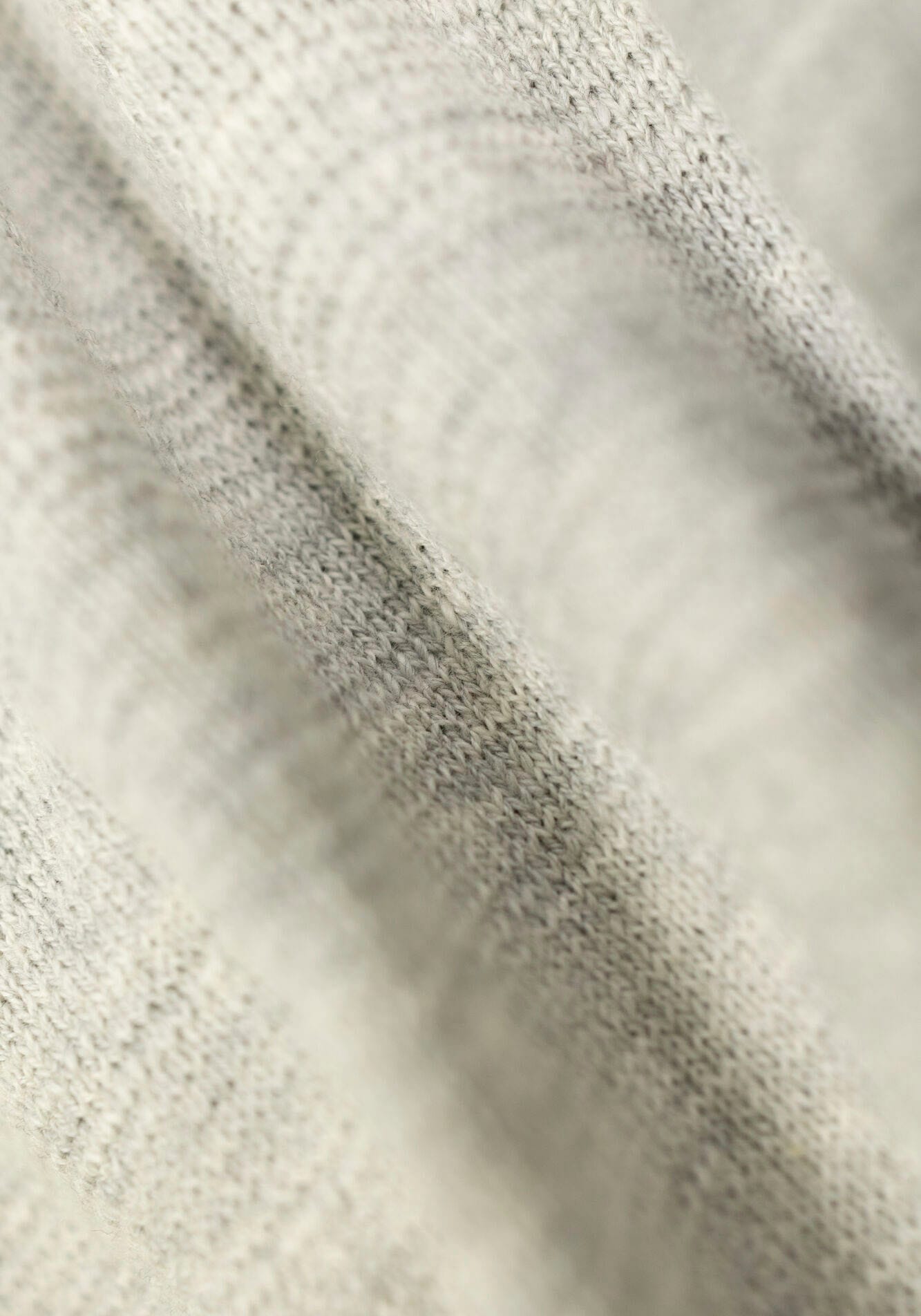 Garcia Rundhalspullover in melierter Optik