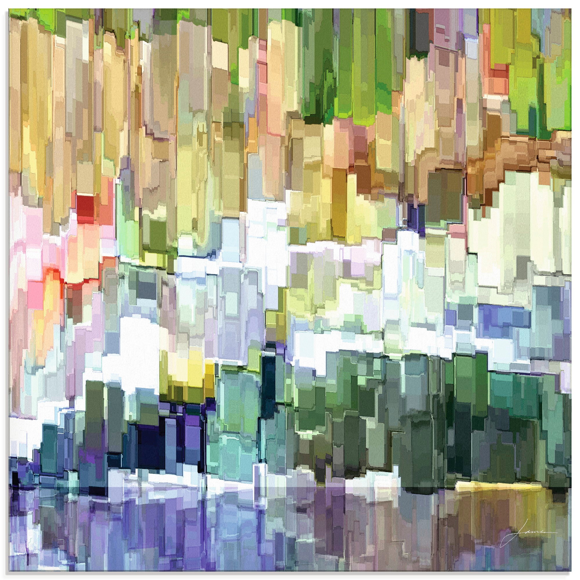 Image of Artland Glasbild »Glacierbucht III«, Muster, (1 St.) bei Ackermann Versand Schweiz