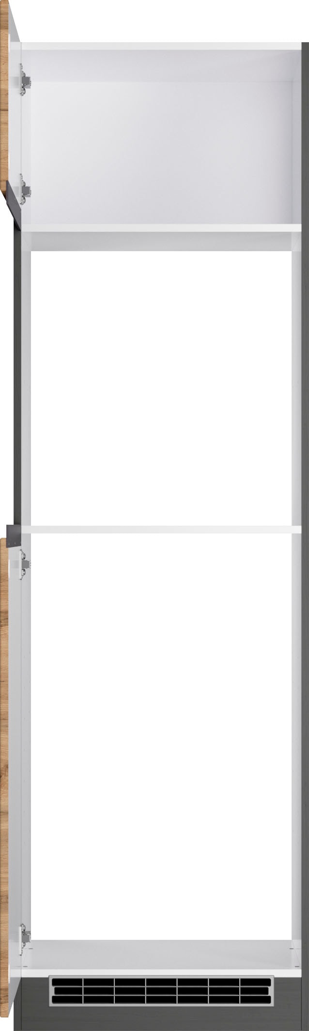 KOCHSTATION Four/réfrigérateur encastrable »KS-Riesa« Largeur 60 cm, façades MDF