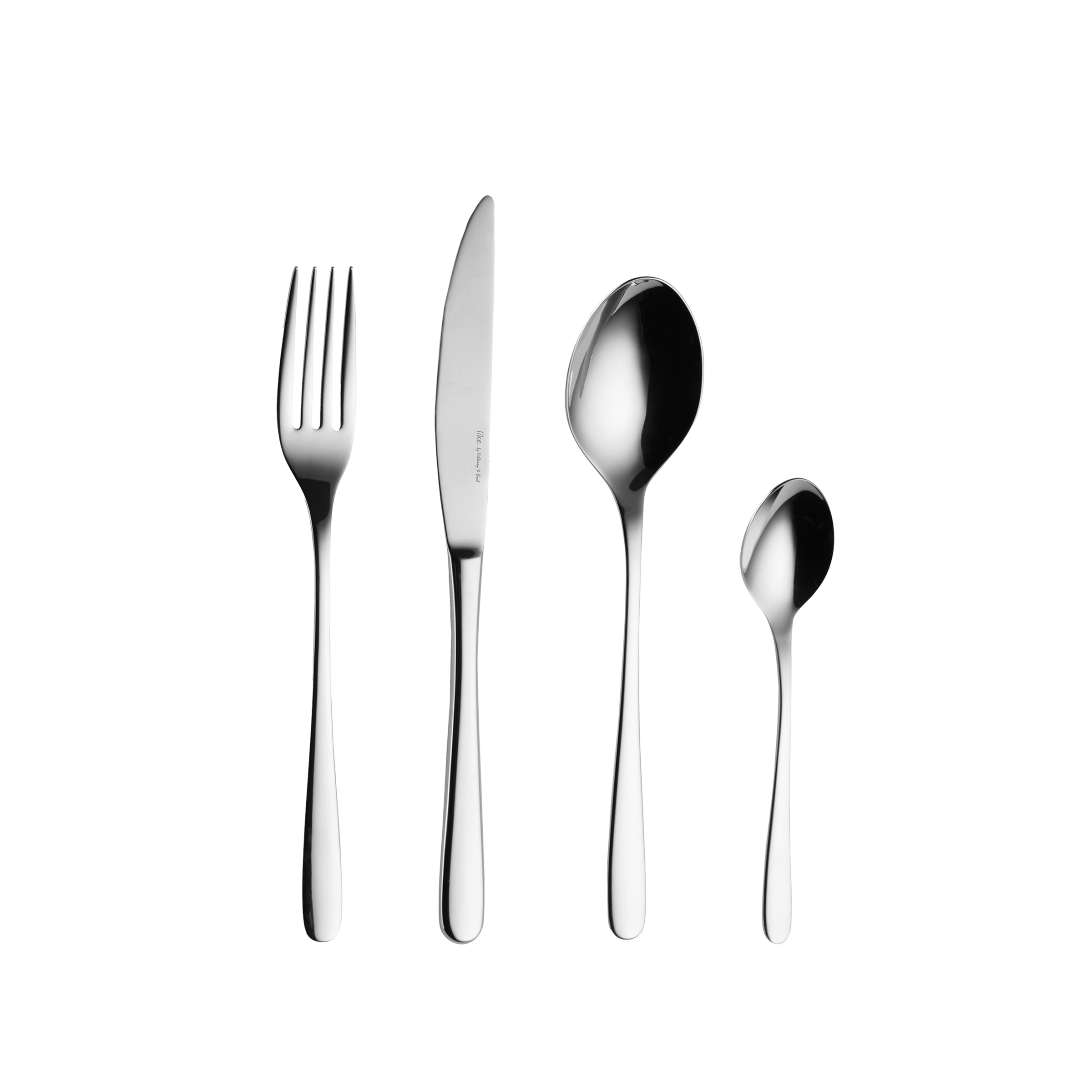 Image of like. by Villeroy & Boch Besteck-Set "Essential Besteckset" Gefertigt aus pflegeleichtem, rostfreiem Edelstahl