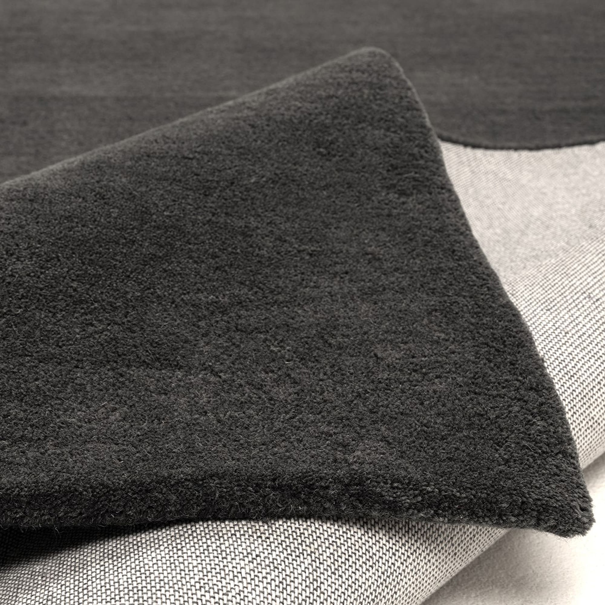 GOODproduct Wollteppich »Gabbo Natur, Handgefertigt, Teppich, reine Wolle, meliert« rechteckig 14 mm Höhe reine Wolle, Uni, Wohnzimmer, Schlafzimmer, Esszimmer
