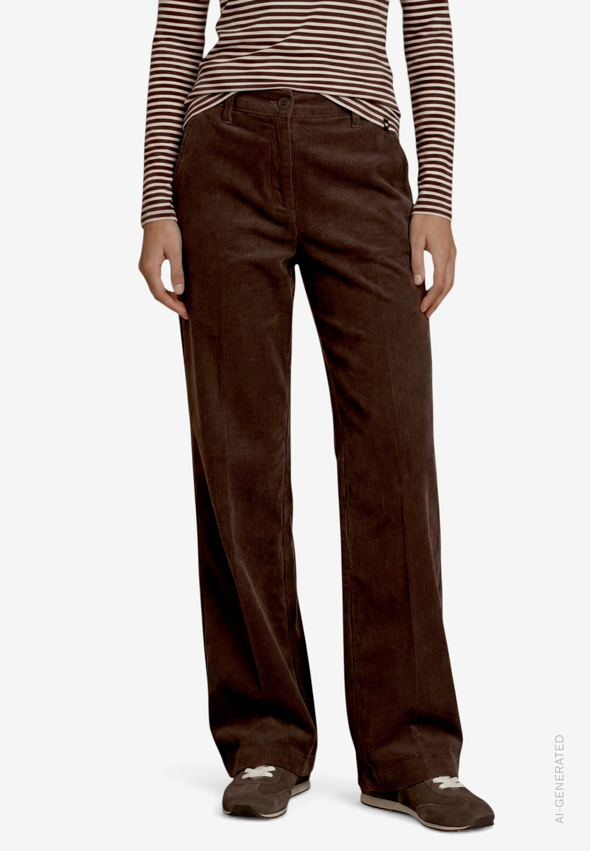 Image of Zero Cordhose Gerades Bein / mit Bügelfalte