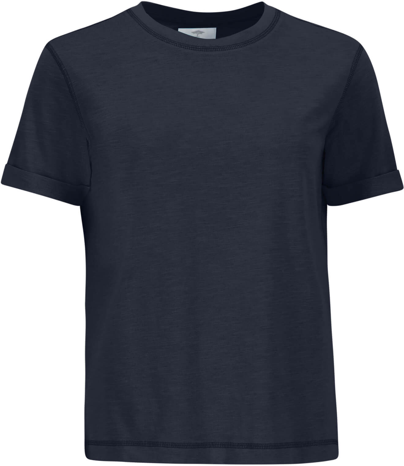 ♕ FYNCH-HATTON T-Shirt »FYNCH-HATTON Basic T-Shirt«, (1 tlg.), Ziernähte  vorhanden versandkostenfrei kaufen