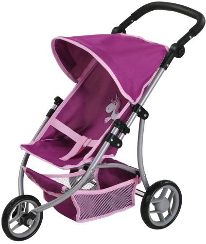 Knorrtoys® Puppenbuggy »Lio - UMA. Das Einhorn - lila«