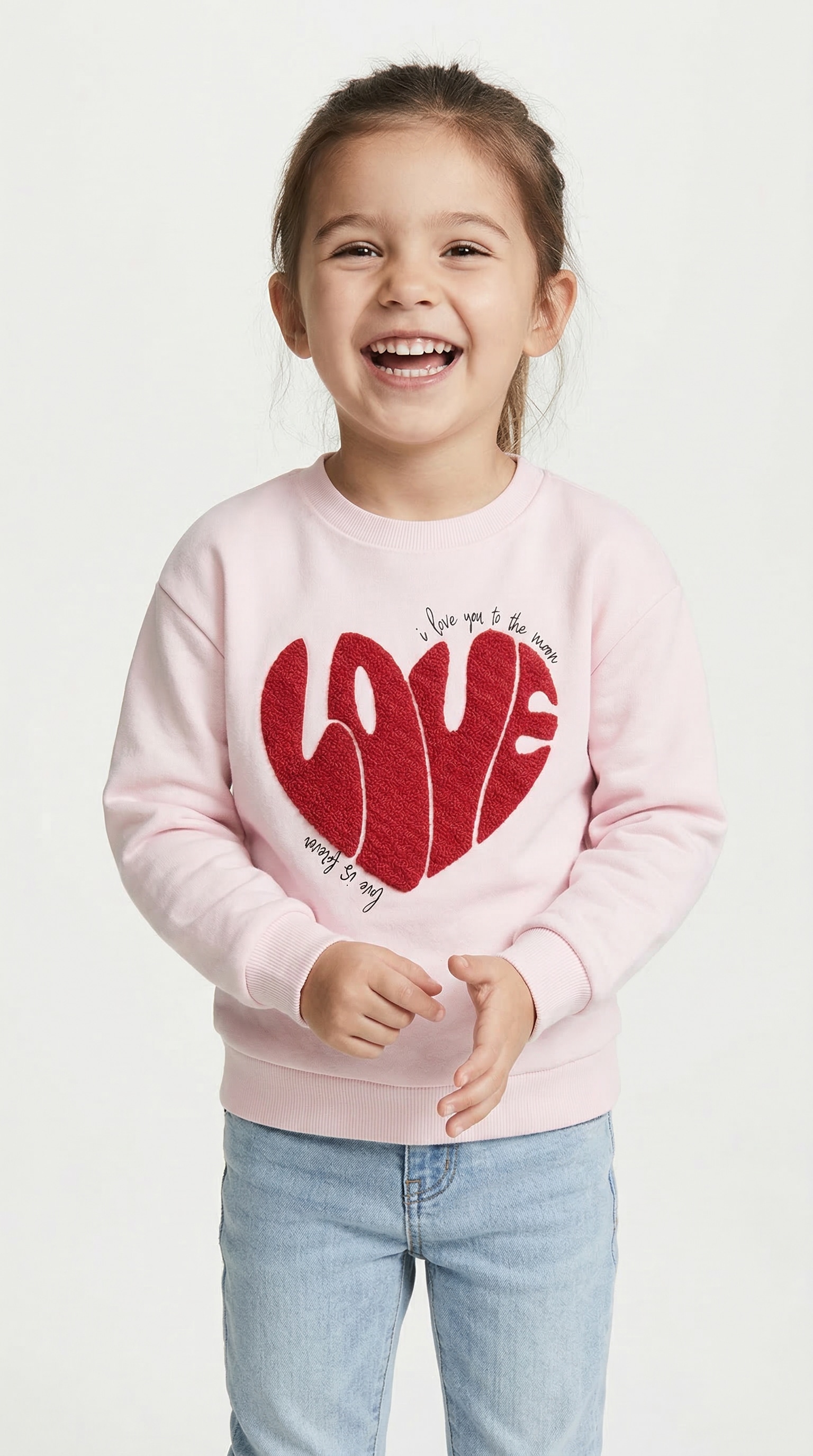 KIDS ONLY Sweat-shirt »KOGLOVELY LIFE LS BOXY PRINTED SWT«, 1 pièces in dezenter Boxy-Form
