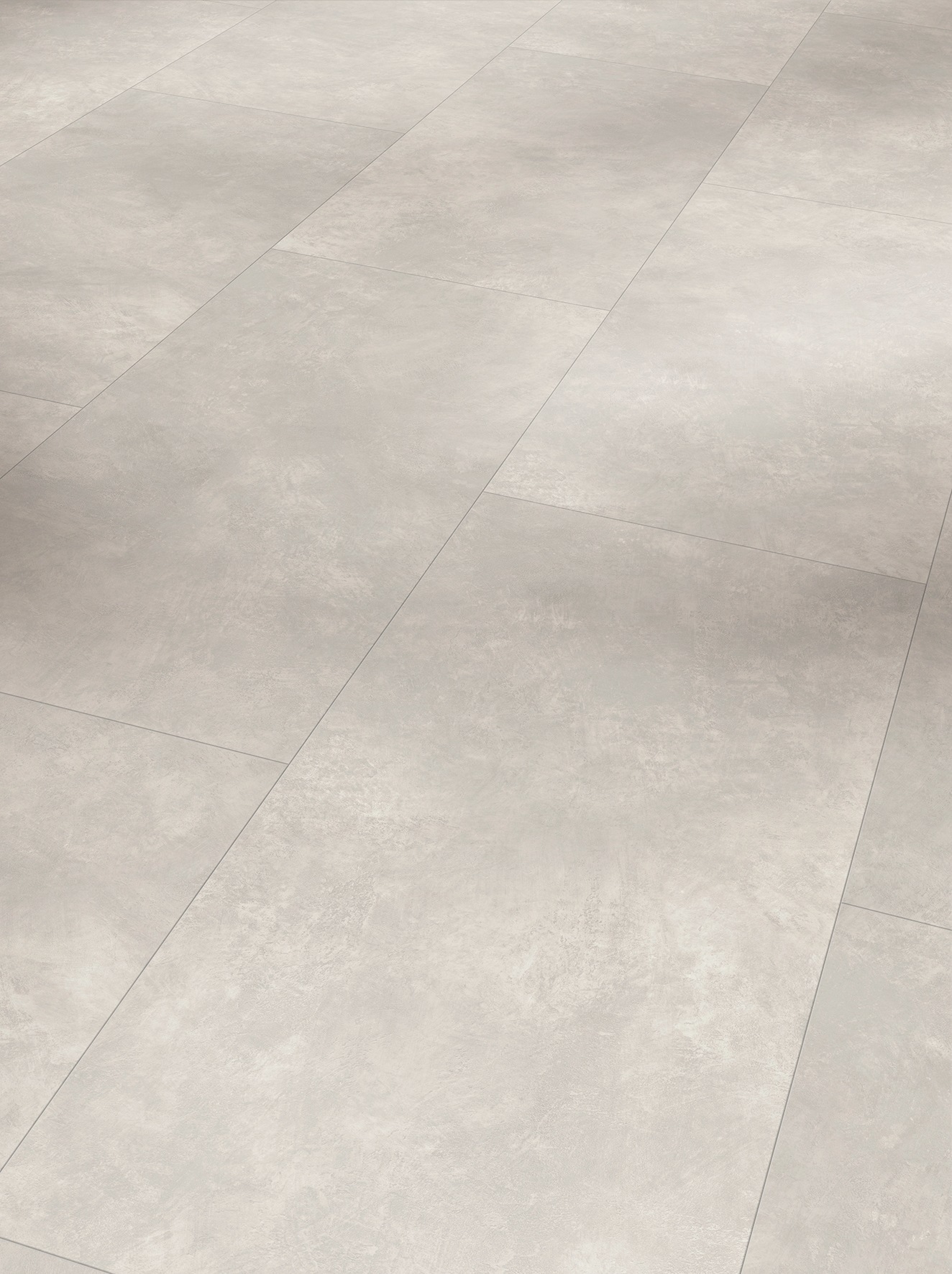 Image of PARADOR Designboden »Modular ONE Hydron Grossfliese Beton Weiss«, (Set), Steinstruktur, mit integrierter Trittschalldämmung, Verlegefläche: 2,76 m², matt, für Fussbodenheizung geeignet bei Ackermann Versand Schweiz