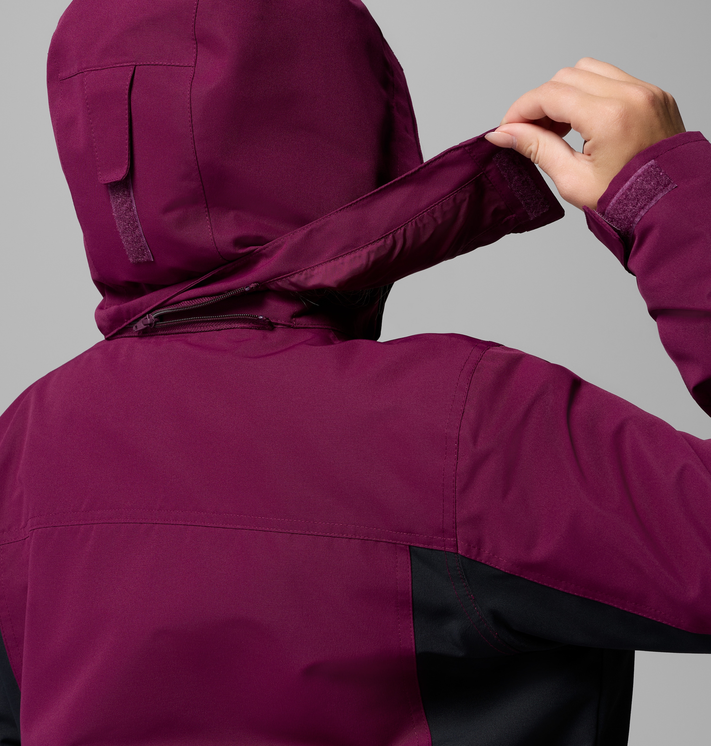 Columbia Veste fonctionnelle 3 en 1 »Bugaboo IV Fleece Interchange Jacket« 2 cuis tlg. matériau déperlant et coupe-vent, isolant thermique