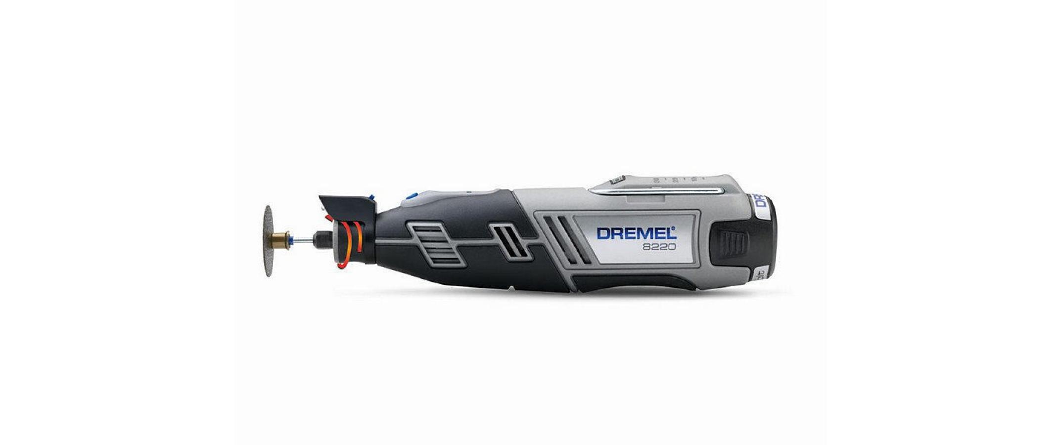 DREMEL Elektro-Multifunktionswerkzeug »8220-5/65 Platin Edition«, (Set), Bohren; Drehzahlvorwahl; Fräsen; LED-Arbeitsleuchte; Sägen; Schleifen