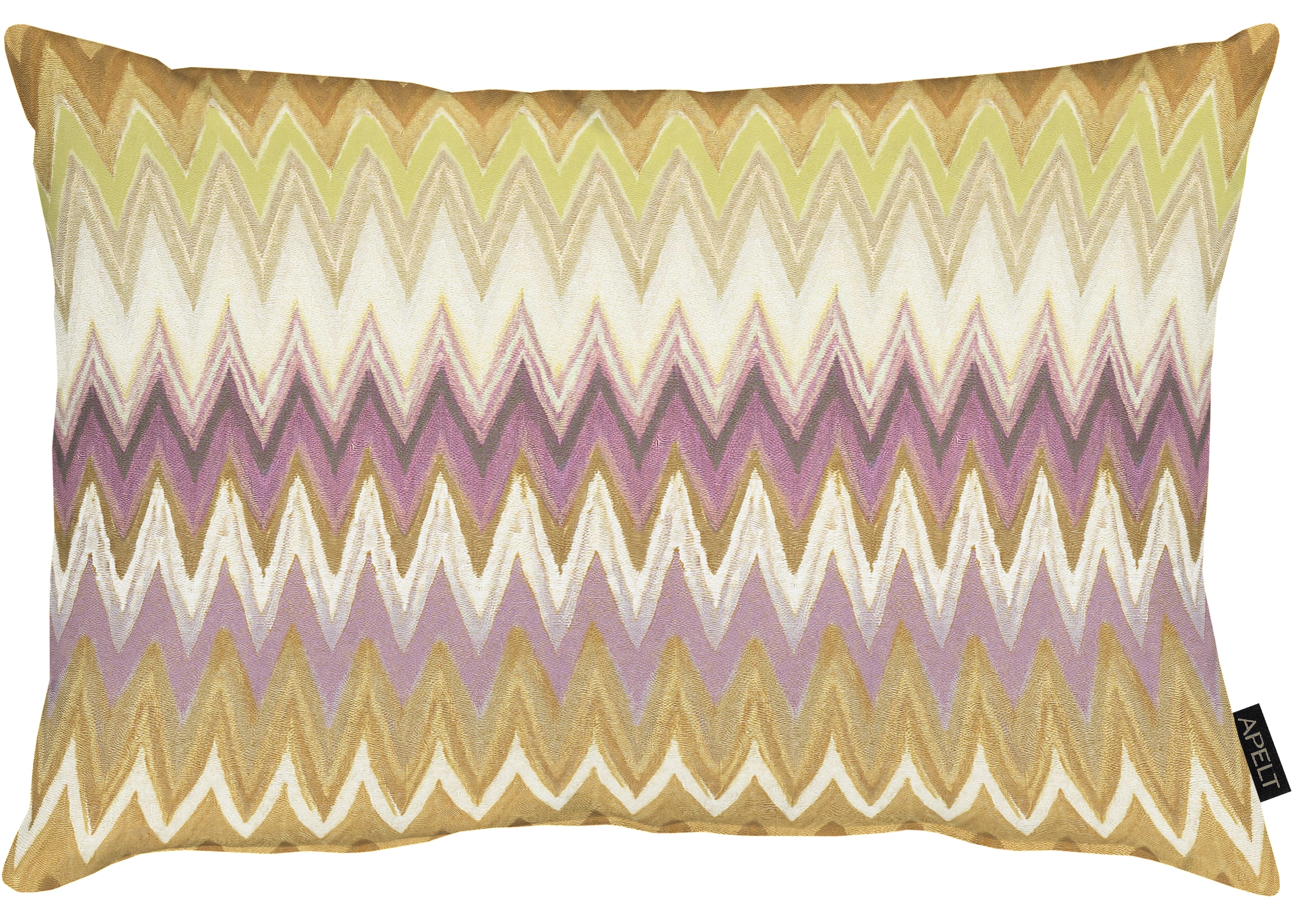 Image of APELT Dekokissen "Zigzag" Zickzack-Muster