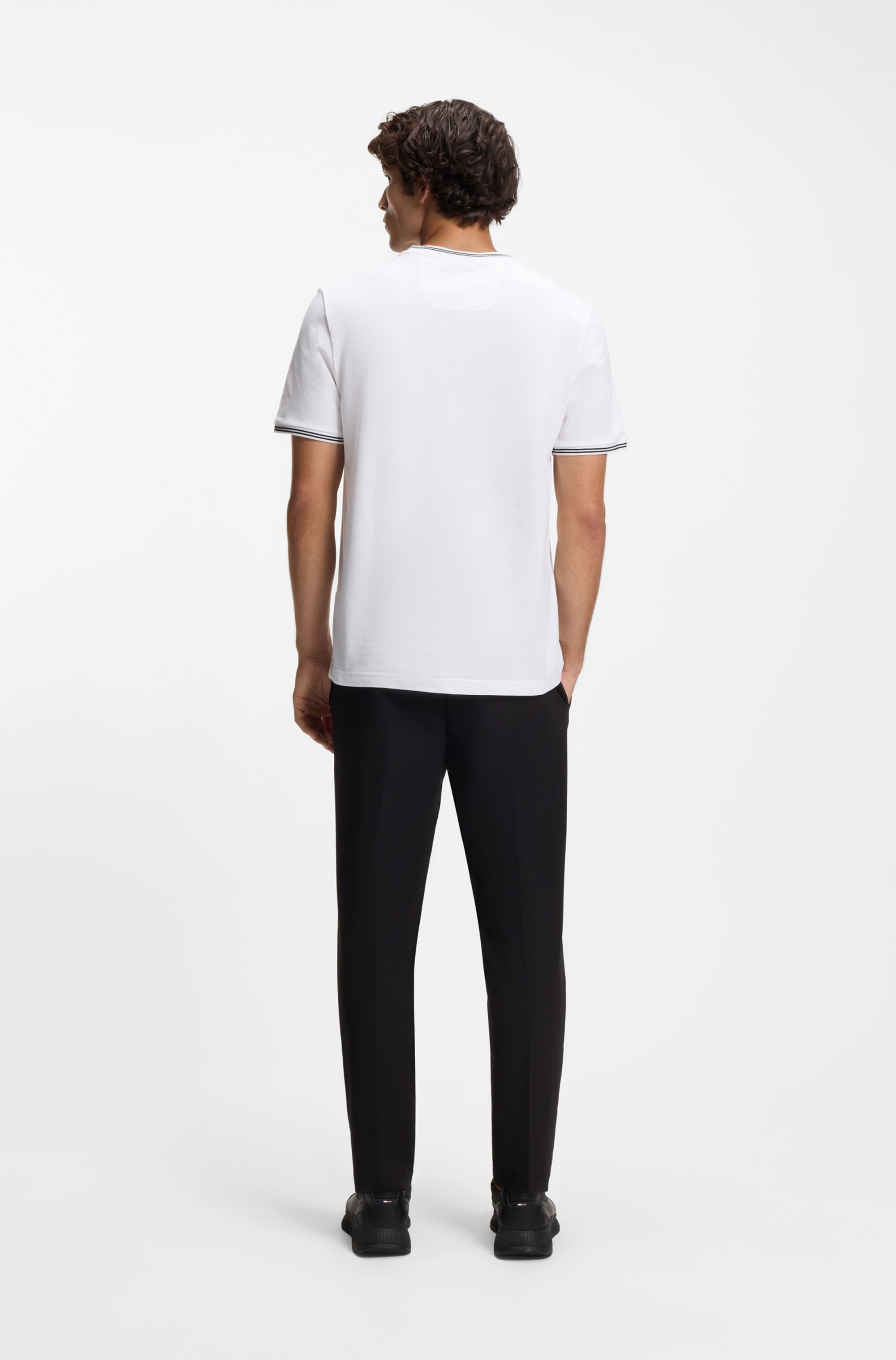 BOSS GREEN T-Shirt »Taul« aus softem Stretch-Baumwoll-Piqué Regular Fit