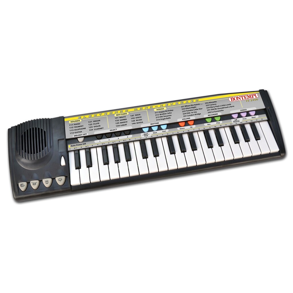 Bontempi Spielzeug-Musikinstrument »Digitales Elektronik-Keyboard 37 Tasten«