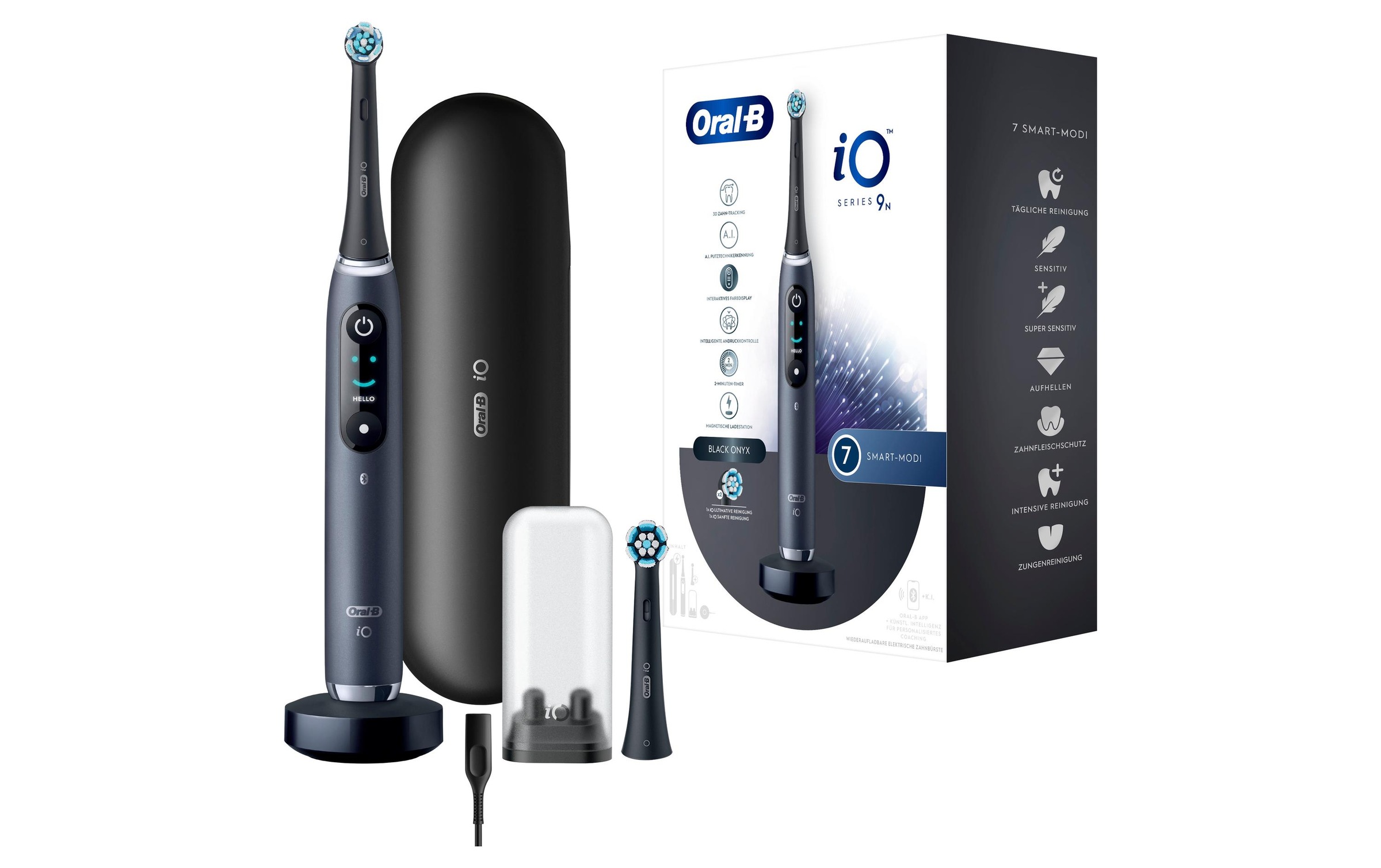 Oral-B Elektrische Zahnbürste »iO Series 9N Black Onyx«