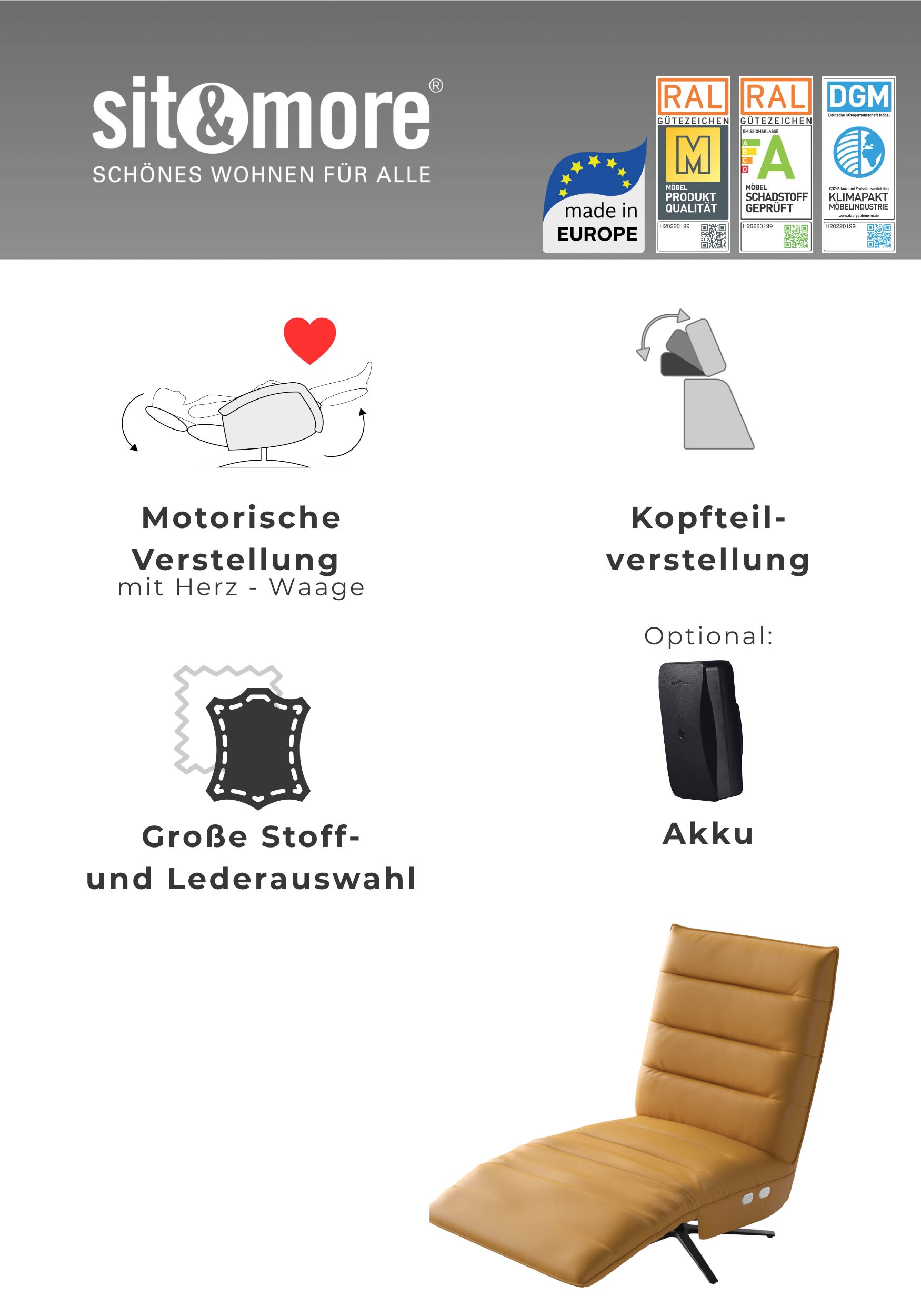 sit&more Fauteuil TV