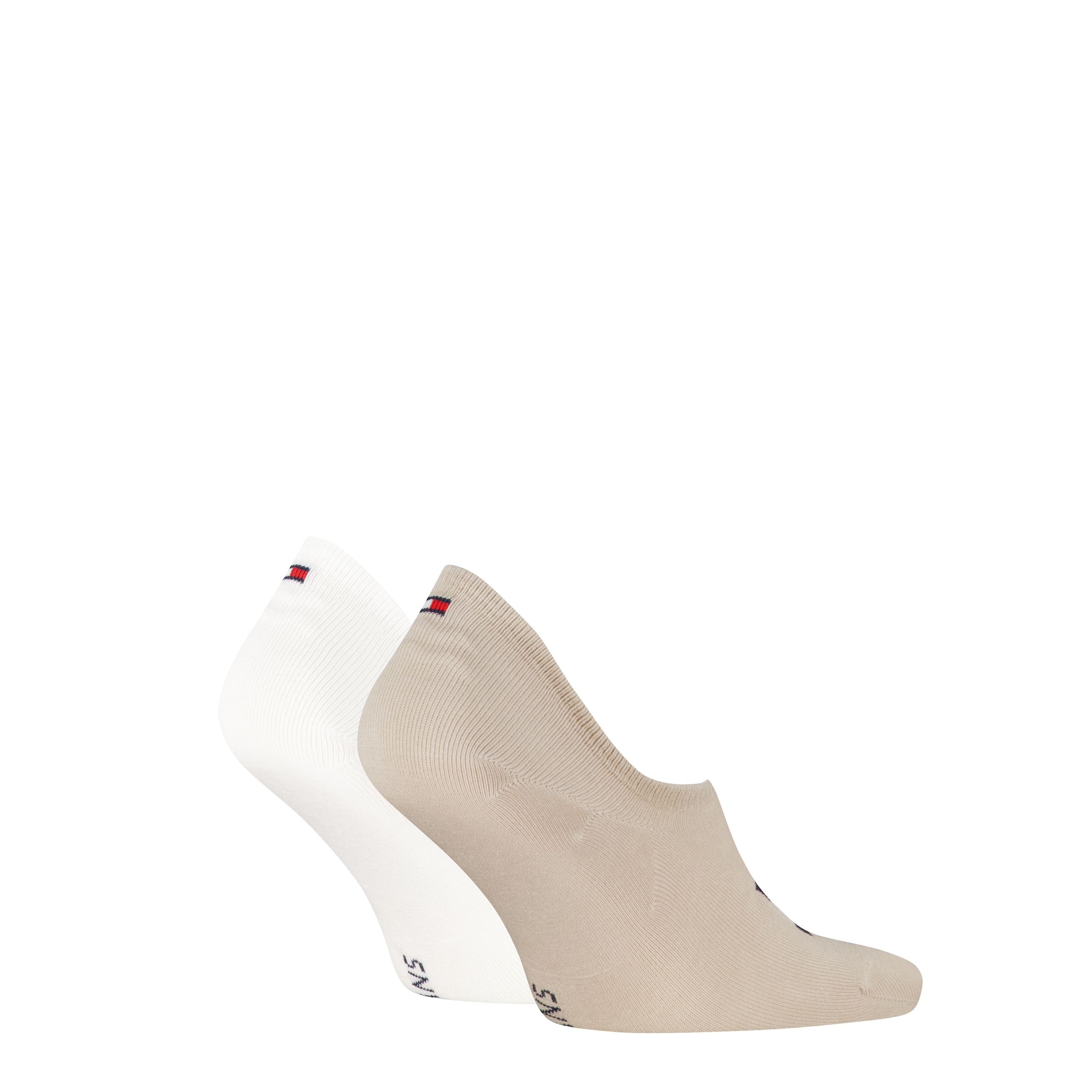 Tommy Hilfiger Füsslinge »TH UNI TJ FOOTIE 2P FLAG« 2 Paar,  Mit grossem Flag-Label vorn