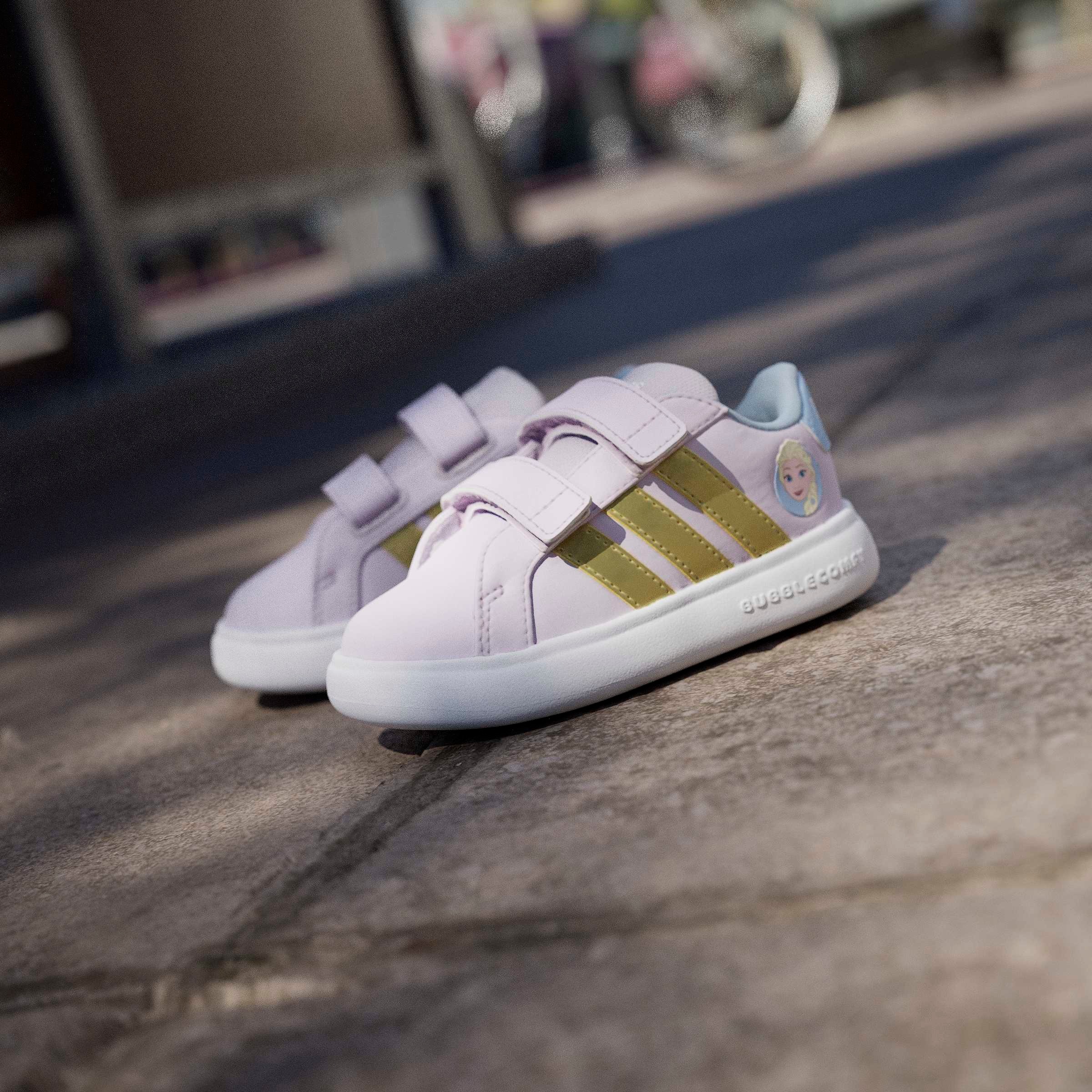 adidas Sportswear Chaussures à scratch »GRAND COURT ELSA I«  Frozen, pour enfants