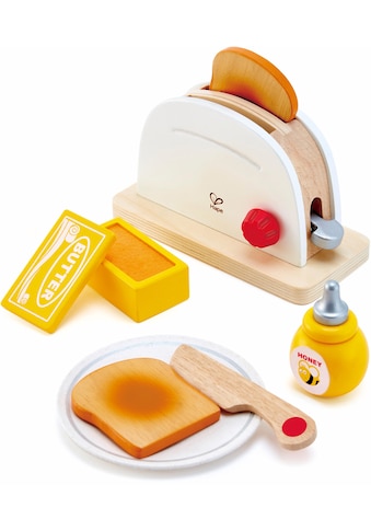 Kinder-Toaster »Pop-Up-Toaster-Set, 7-tlg.«, (Set, 7 tlg.), aus Holz