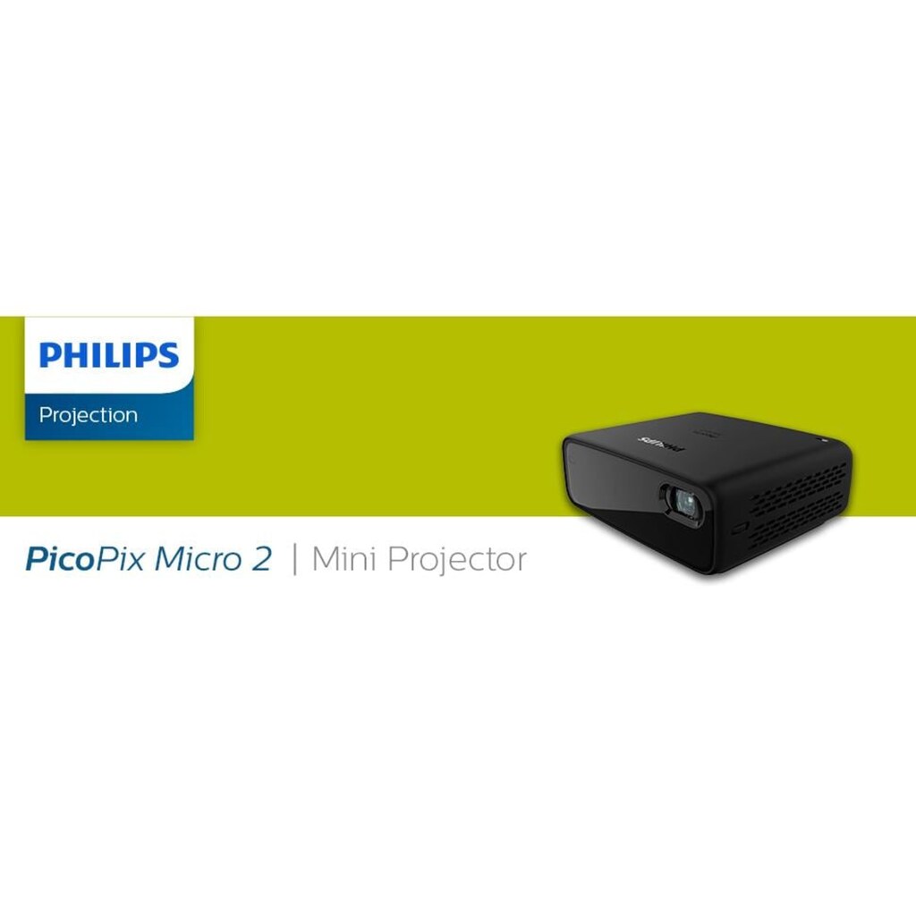 Philips LED-Beamer »PicoPix Micro 2«