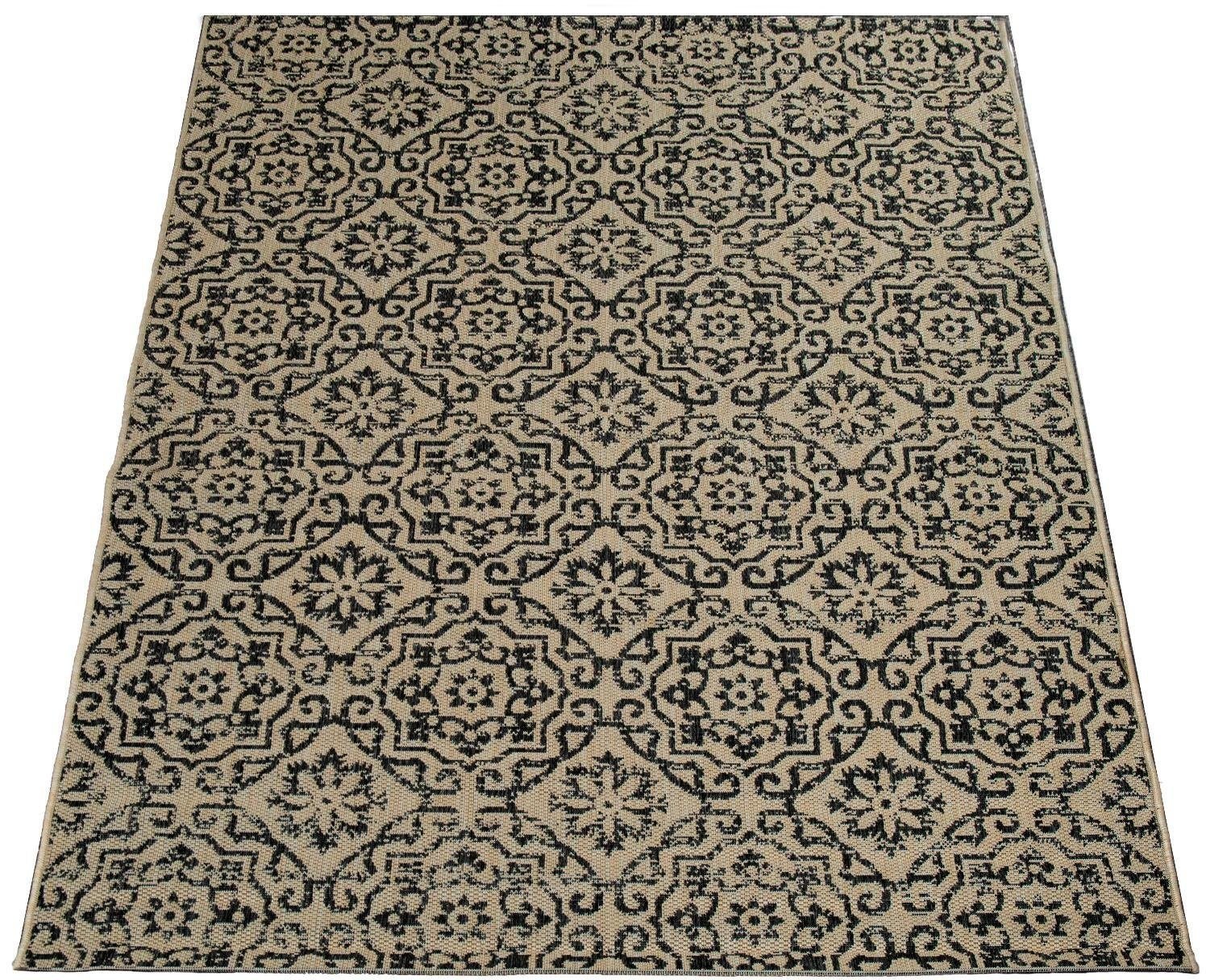 Image of Paco Home Teppich »Coco 207«, rechteckig, 4 mm Höhe, Flachgewebe, Motiv Ornamente, In- und Outdoor geeignet, ideal im Wohnzimmer & Schlafzimmer bei Ackermann Versand Schweiz