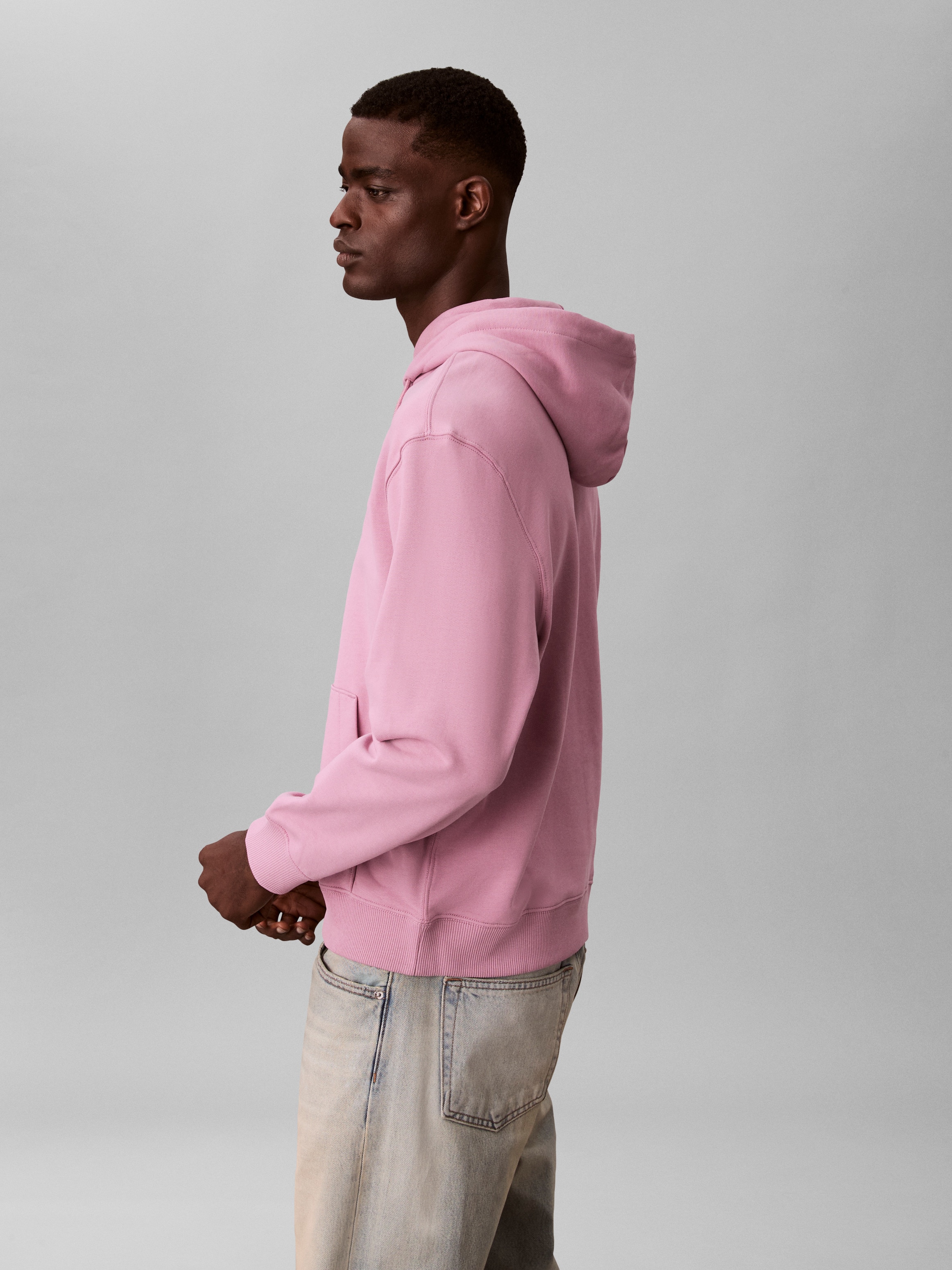 Calvin Klein Jeans Sweat à capuche , Coupe régulière avec col rond
