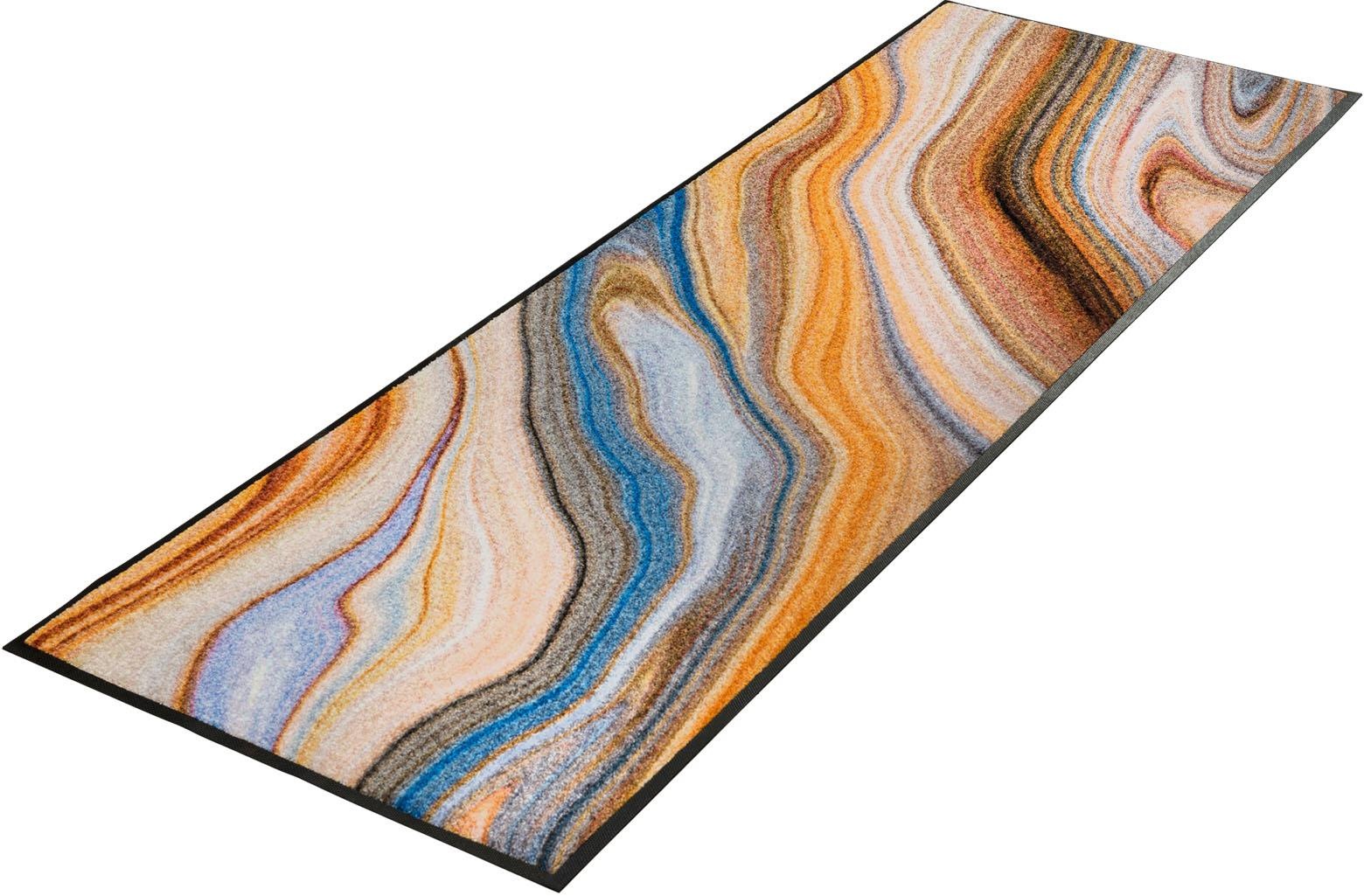 Image of wash+dry by Kleen-Tex Läufer »Granito«, rechteckig, 7 mm Höhe, Schmutzfangläufer, rutschhemmend, waschbar, ideal in Diele & Flur bei Ackermann Versand Schweiz