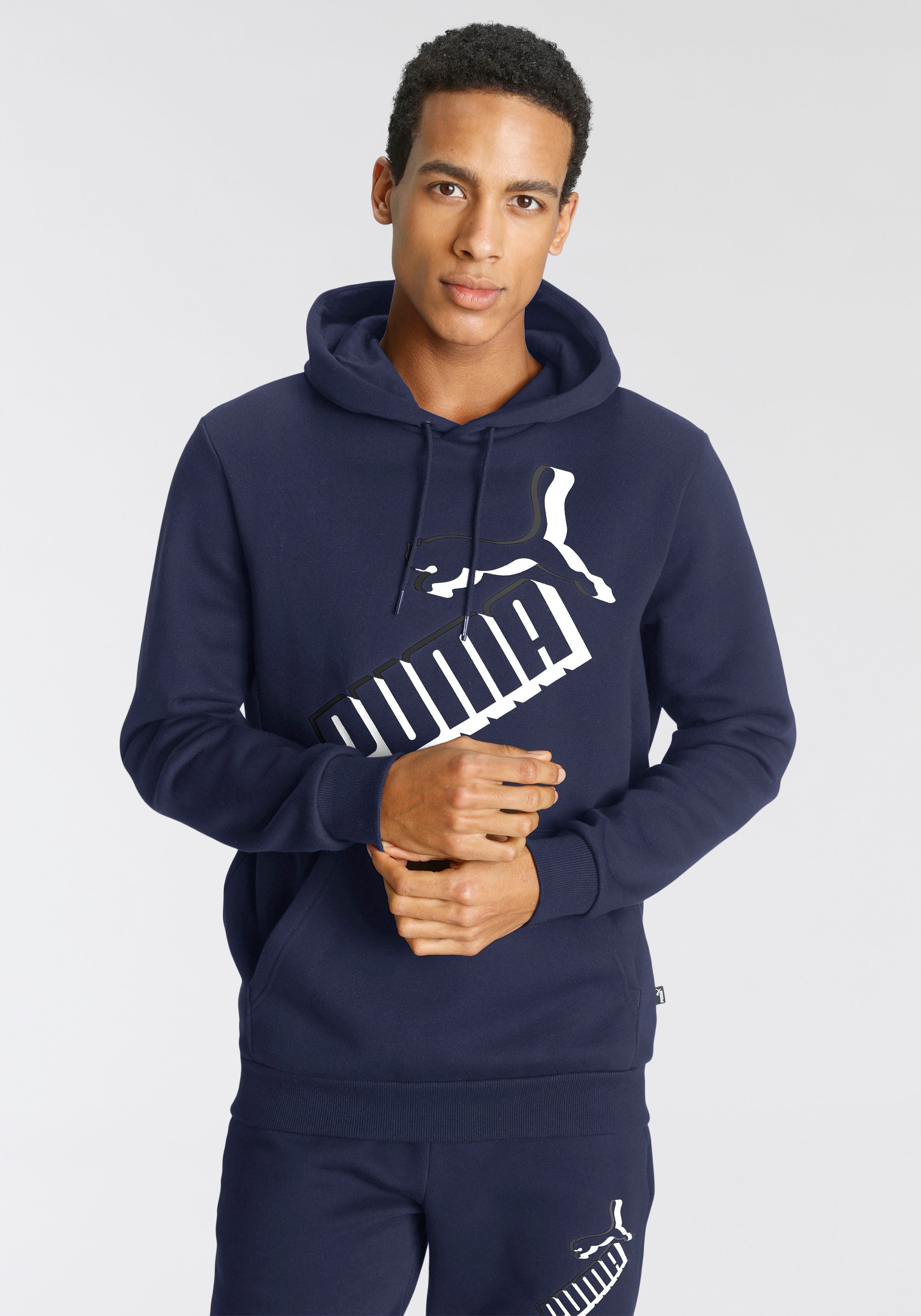 Image of PUMA Kapuzensweatshirt »ESS+ BIG LOGO HOODIE FL« bei Ackermann Versand Schweiz