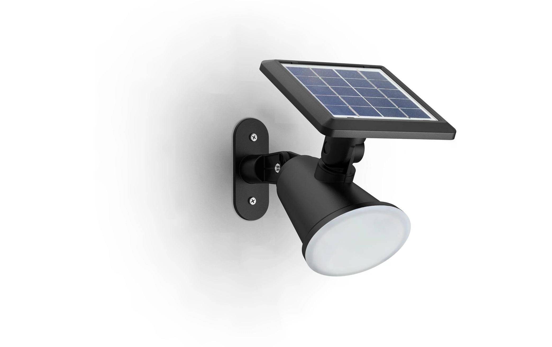 Image of Philips Aussen-Wandleuchte "Jivix 2700K, schwarz" Warmweiss